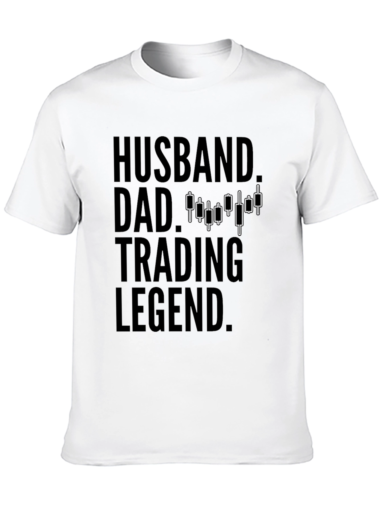 Husband Dad Trading Legend Graphic T-Shirt