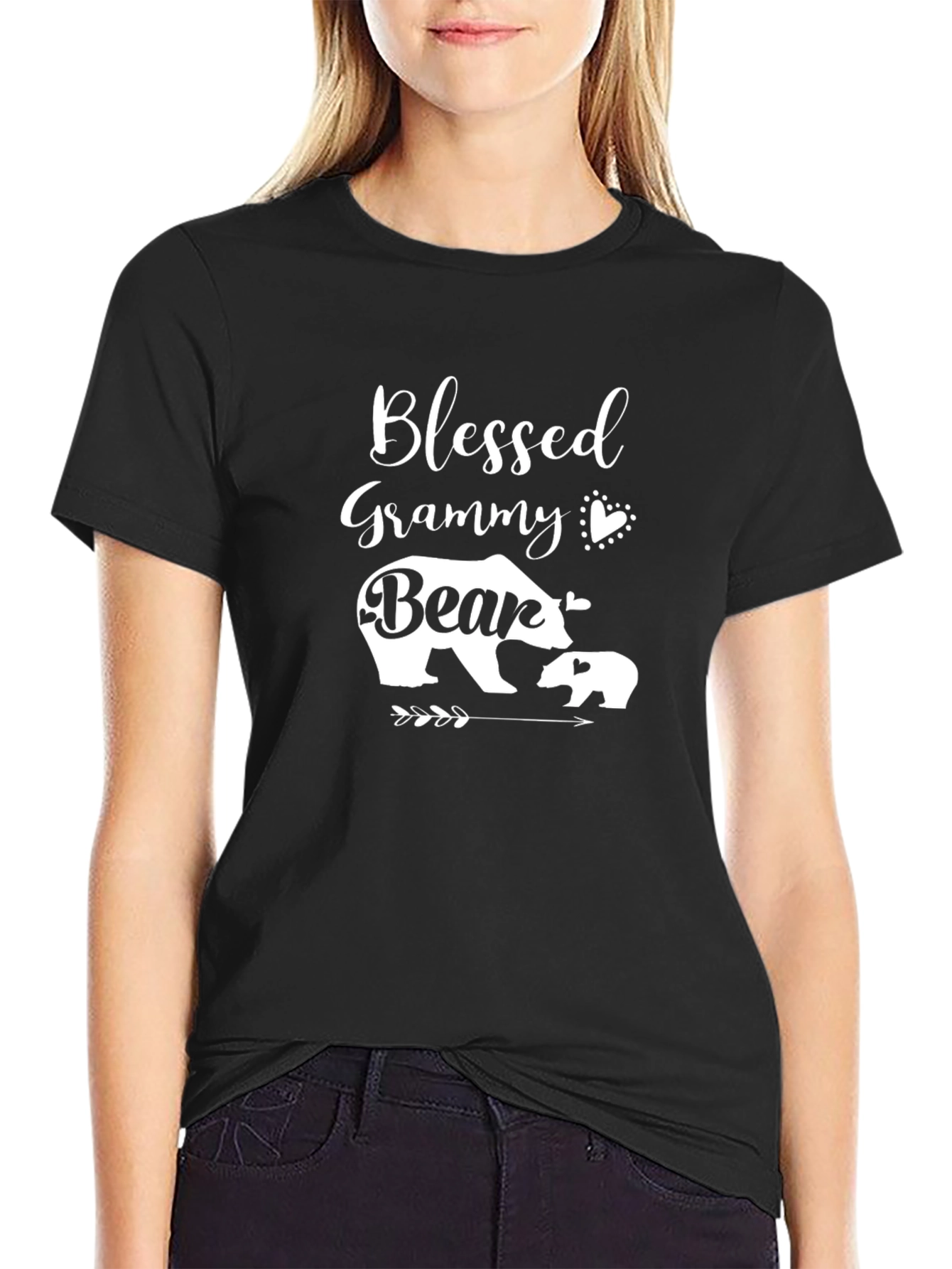 Blessed Grammy Bear Graphic T-Shirt