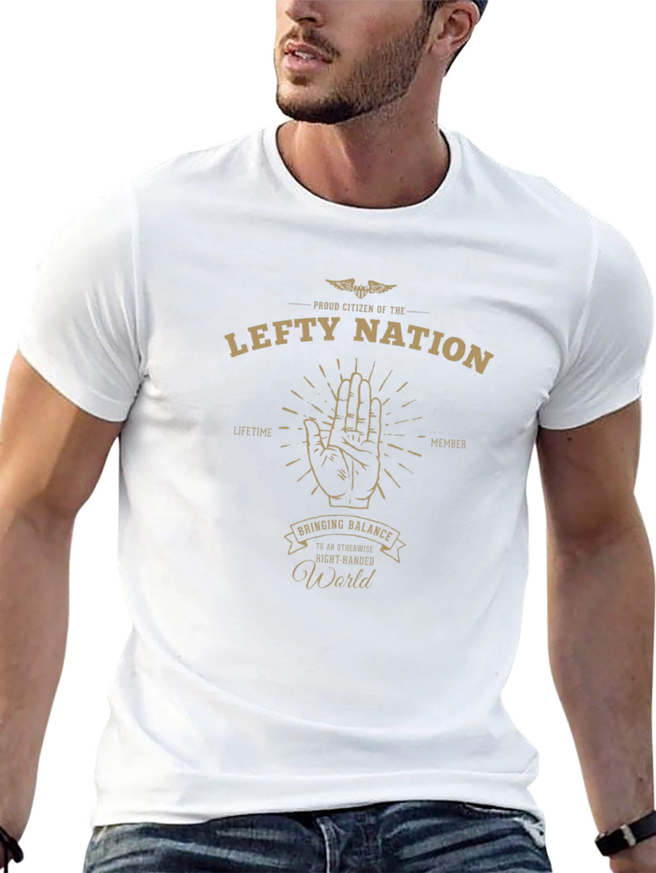 Lefty Nation Graphic T-Shirt