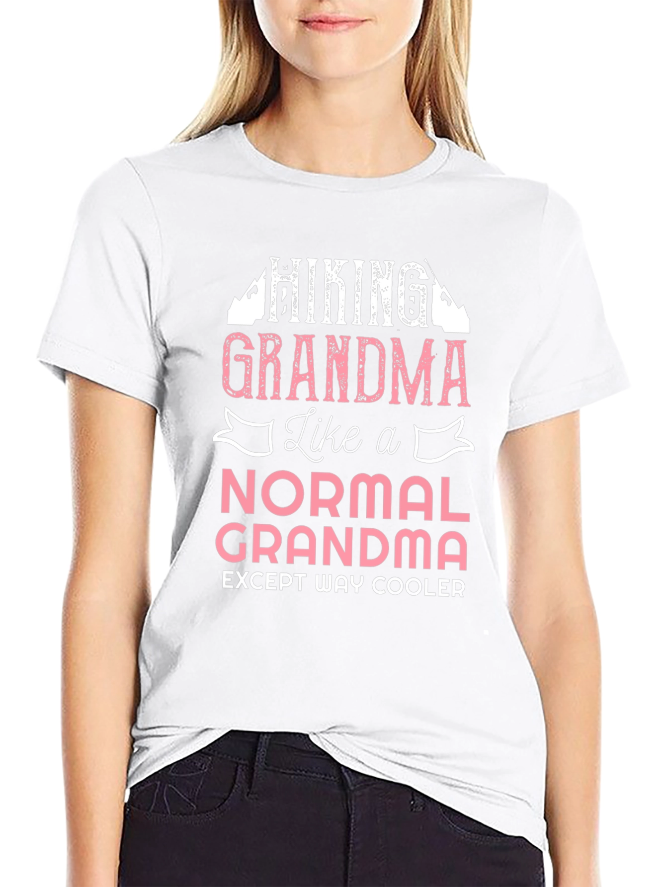 Hiking Grandma T-Shirt - Except Way Cooler