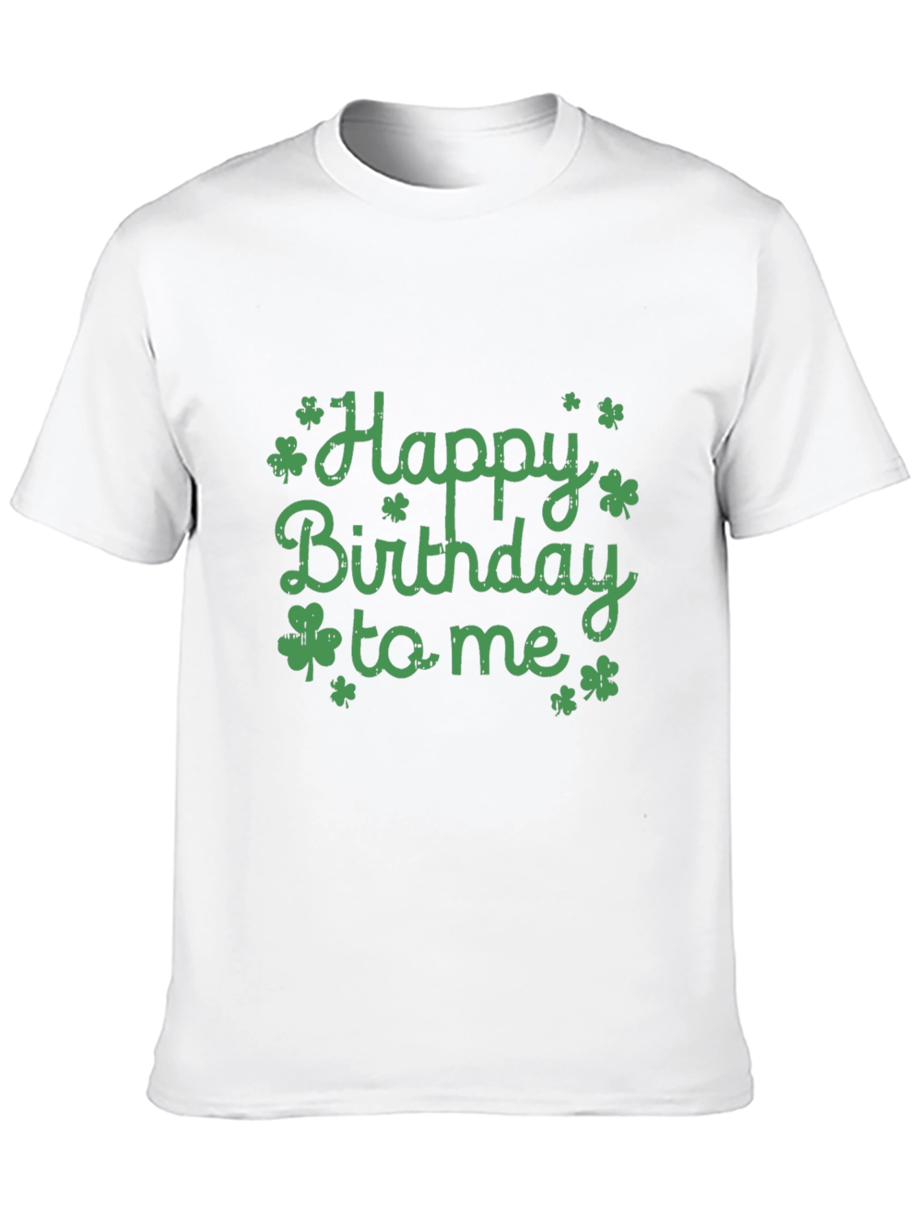 Happy Birthday to Me Shamrock Graphic Tee