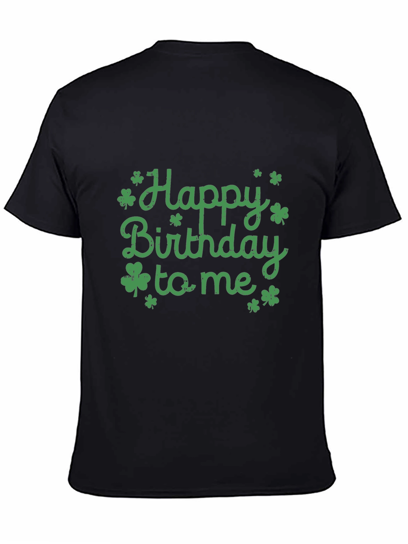 Happy Birthday to Me Shamrock Graphic Tee