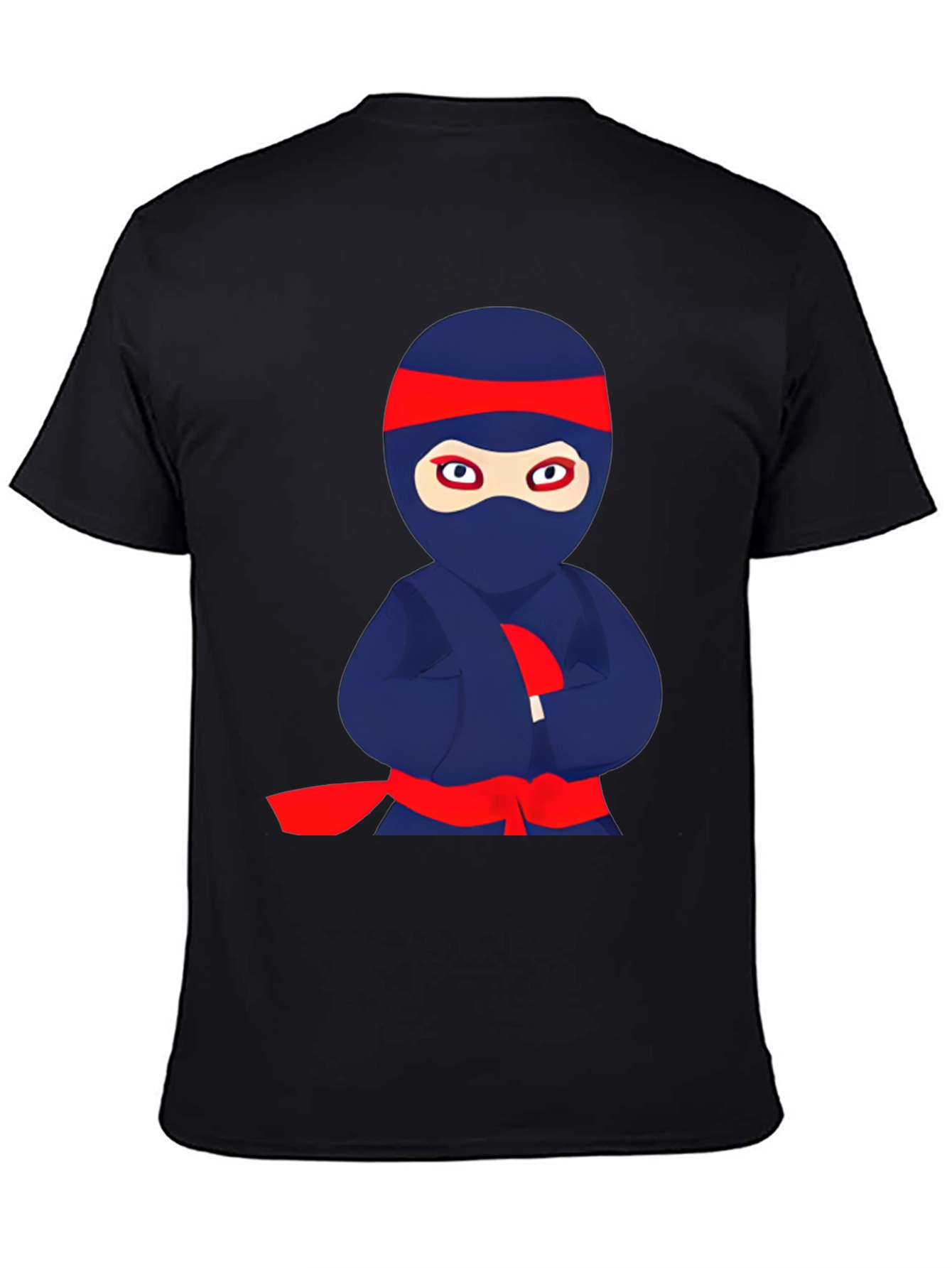 Ninja Cartoon Graphic T-Shirt - Fun Anime Style Tee