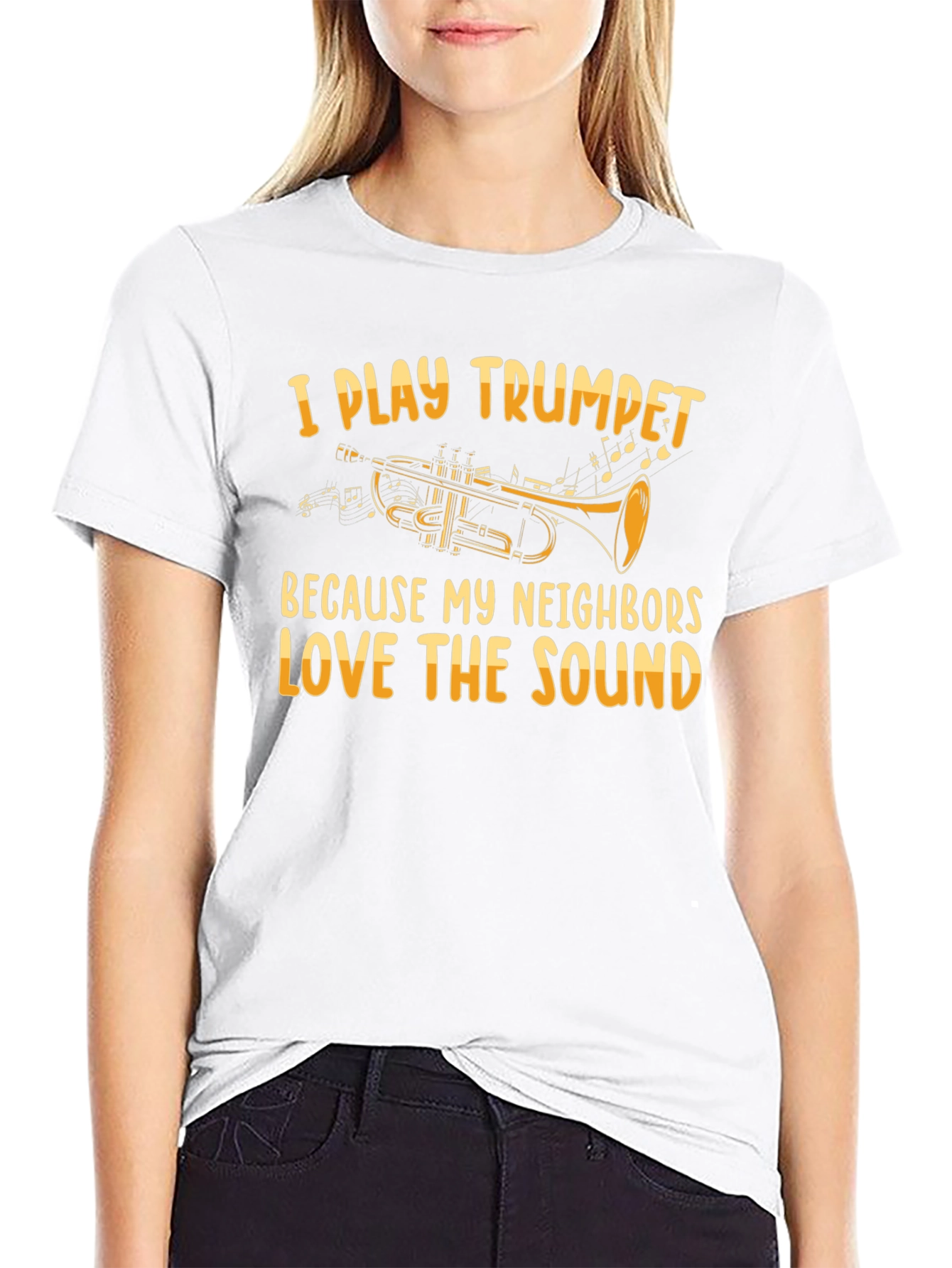 I Play Trumpet T-Shirt - Funny Musician Tee