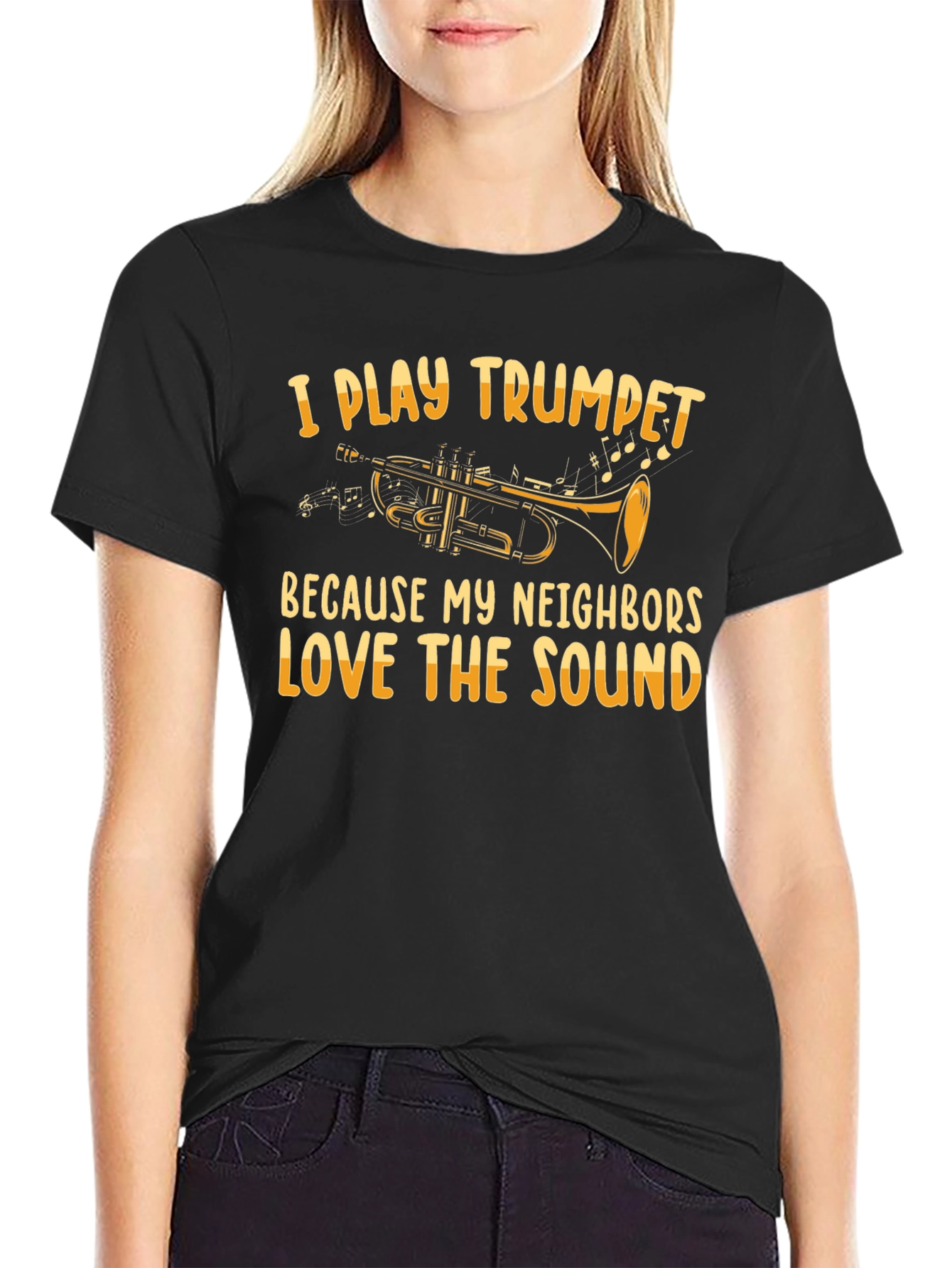 I Play Trumpet T-Shirt - Funny Musician Tee