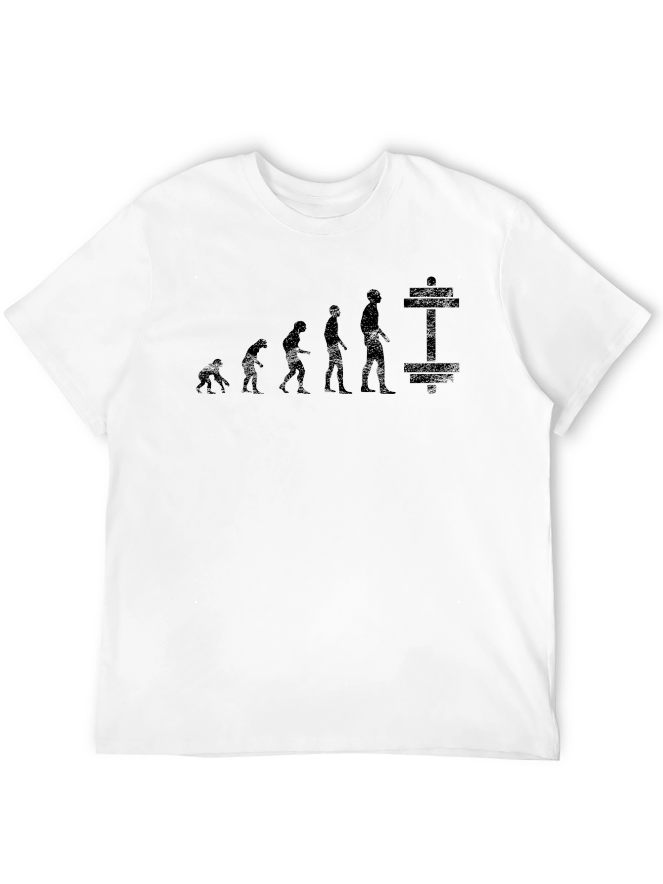 Evolution of Fitness T-Shirt - Black