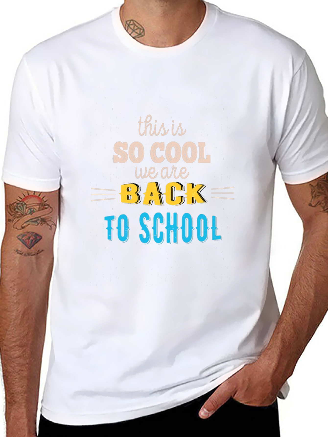 Back to School Graphic Tee - Black Unisex T-Shirt