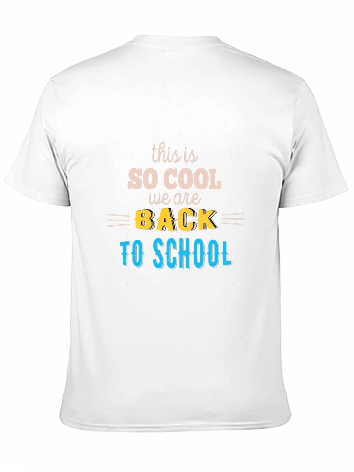 Back to School Graphic Tee - Black Unisex T-Shirt