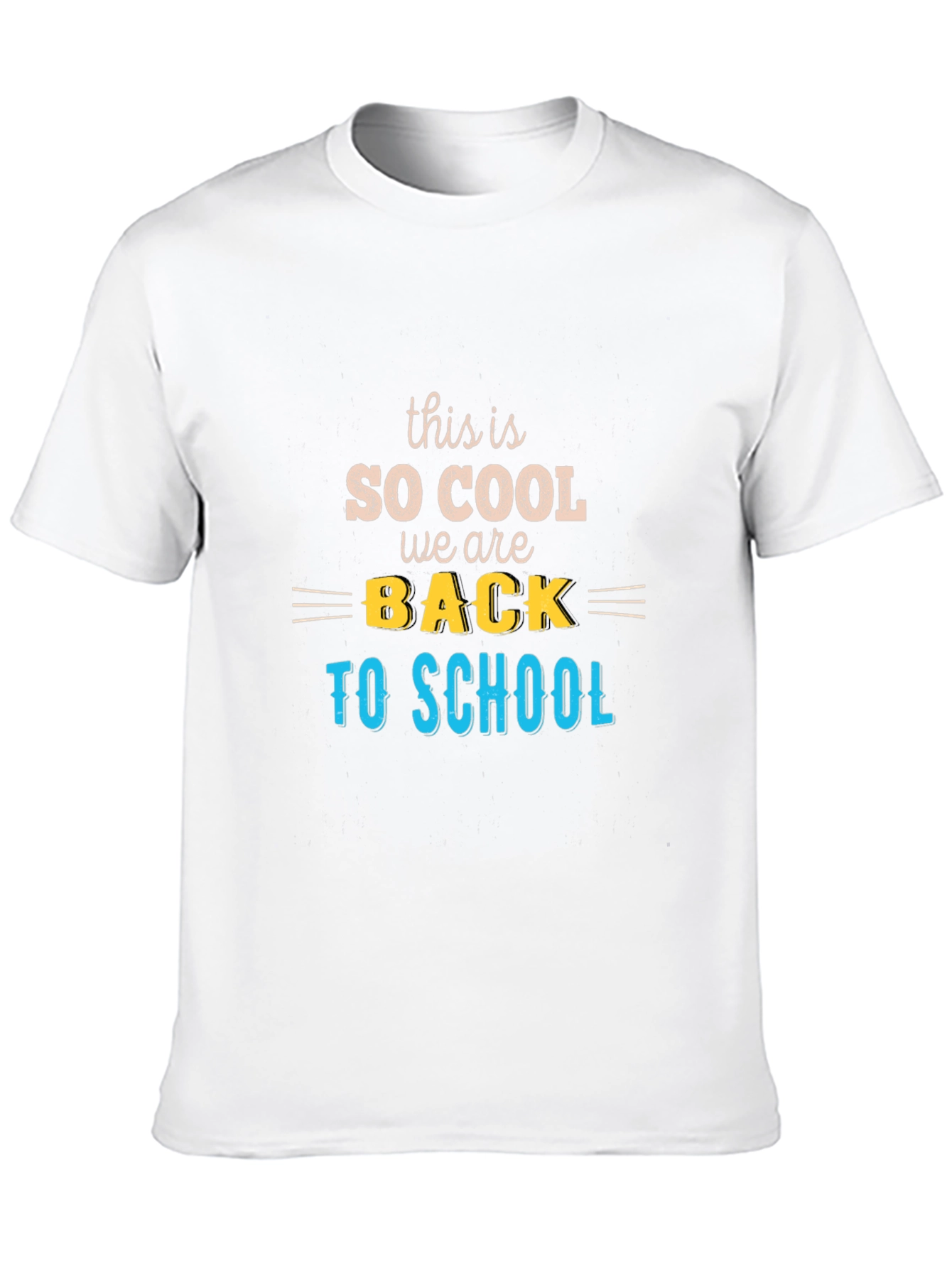 Back to School Graphic Tee - Black Unisex T-Shirt