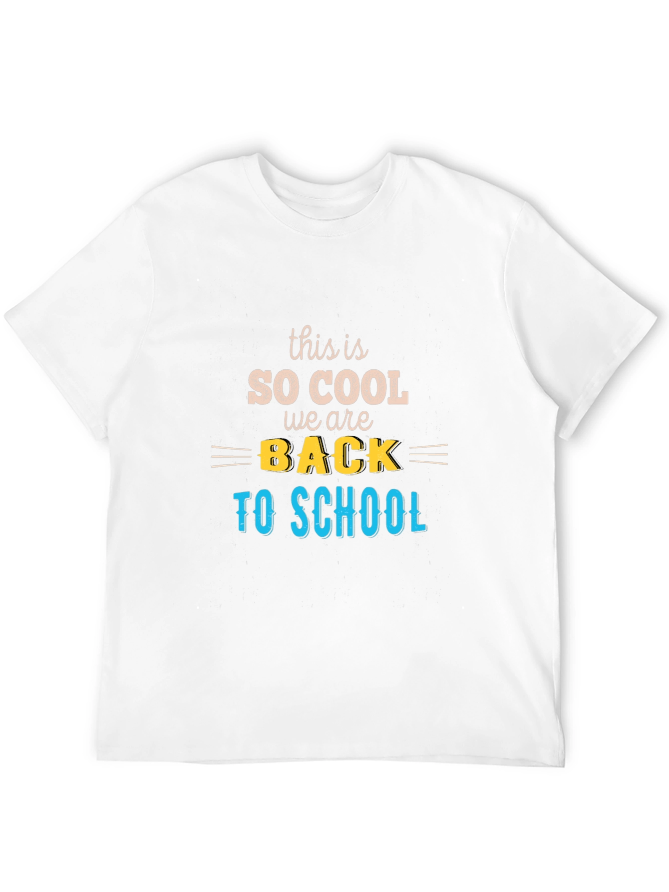 Back to School Graphic Tee - Black Unisex T-Shirt