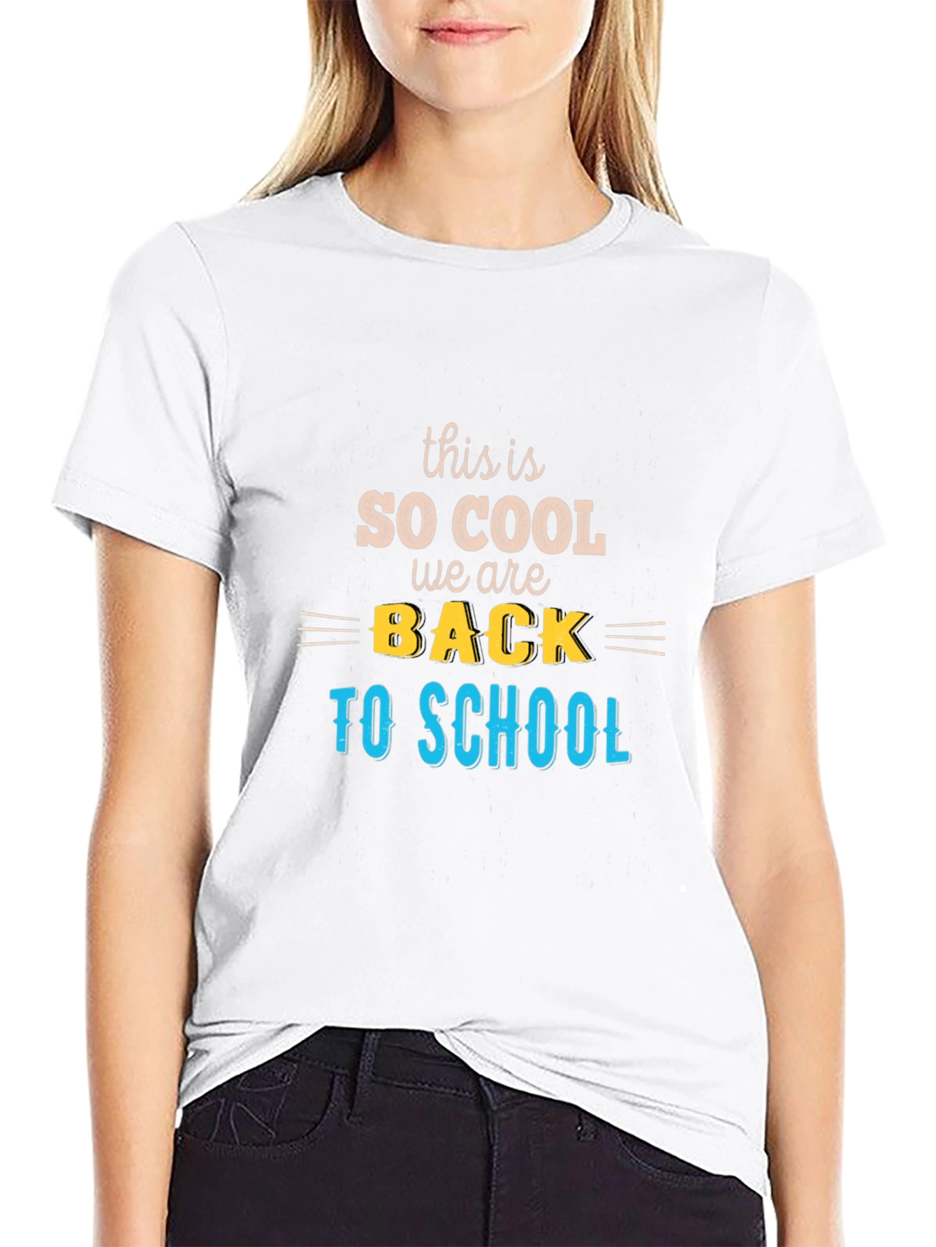 Back to School Graphic Tee - Black Unisex T-Shirt