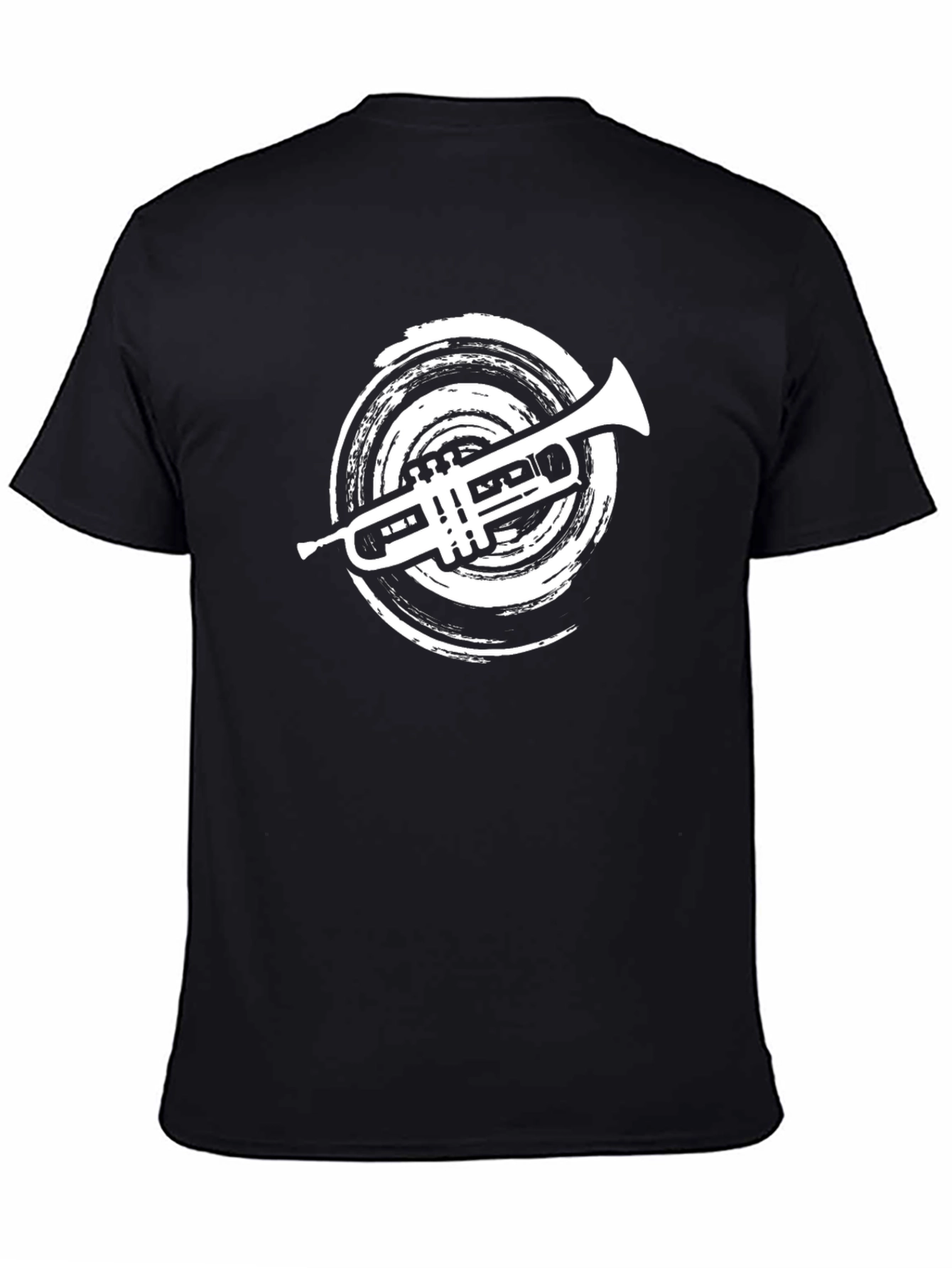 Trumpet Graphic Tee - Musician Style