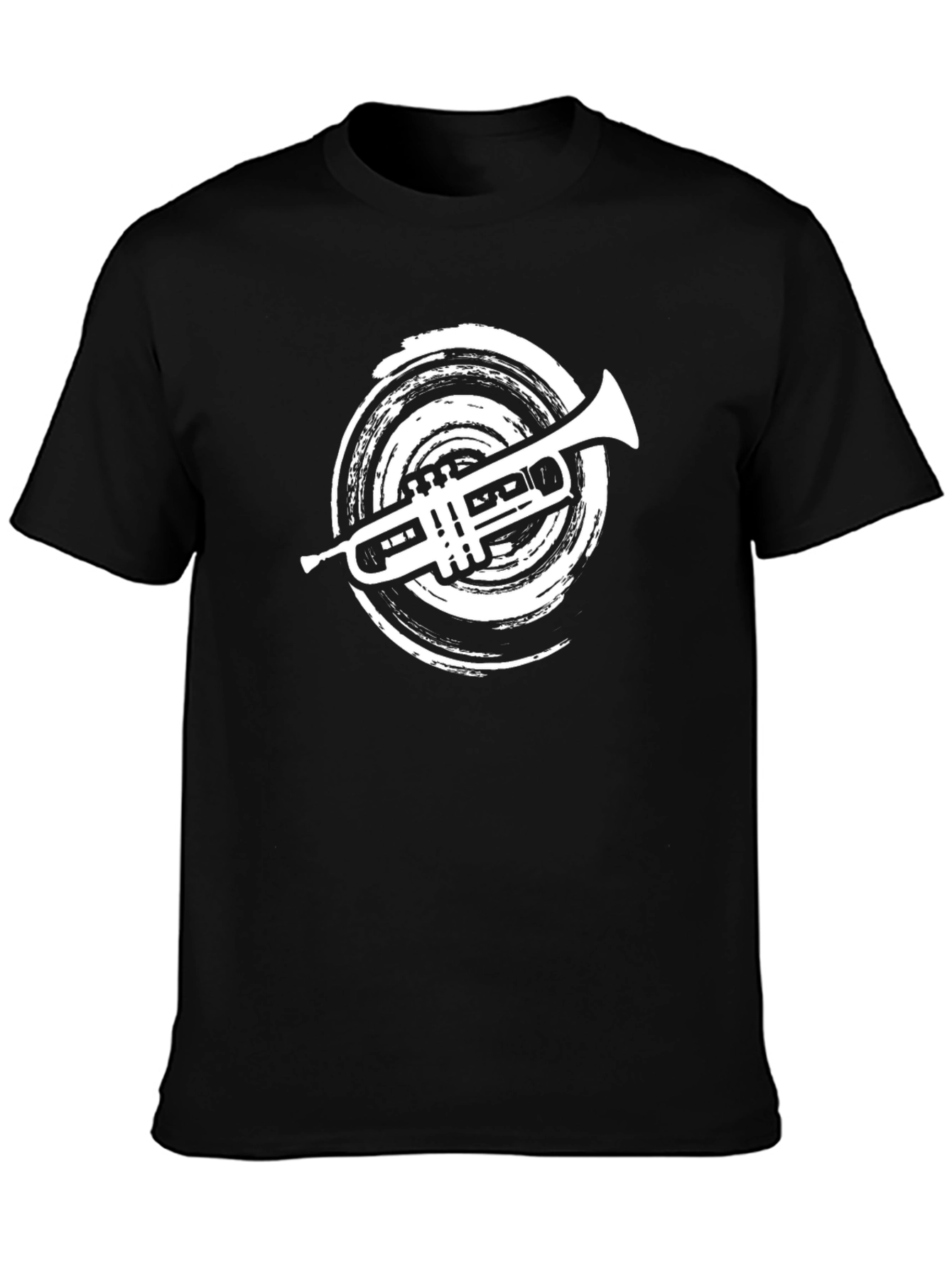 Trumpet Graphic Tee - Musician Style