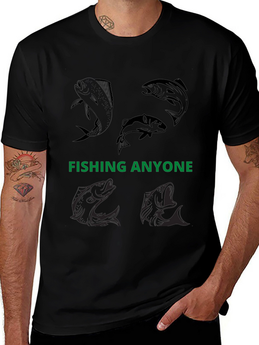 Fishing Anyone T-Shirt - Angler Tee