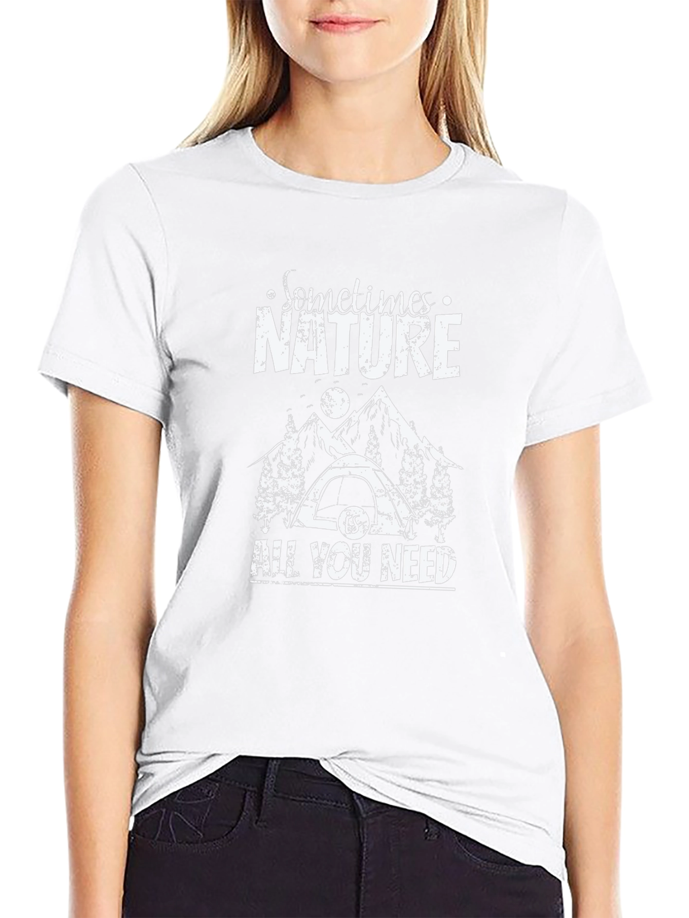 Nature Graphic Tee - Camping T-Shirt