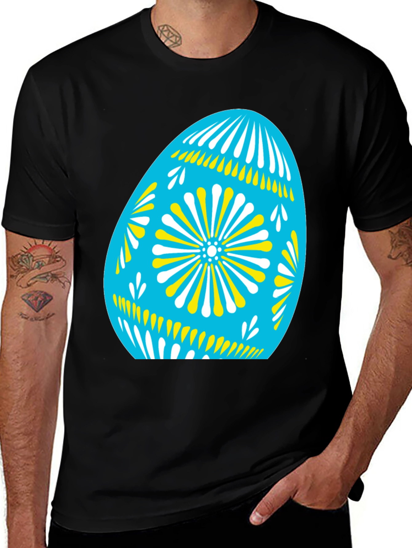 Easter Egg Graphic T-Shirt