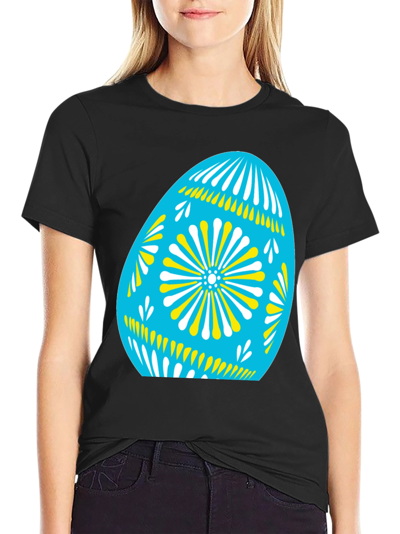 Easter Egg Graphic T-Shirt