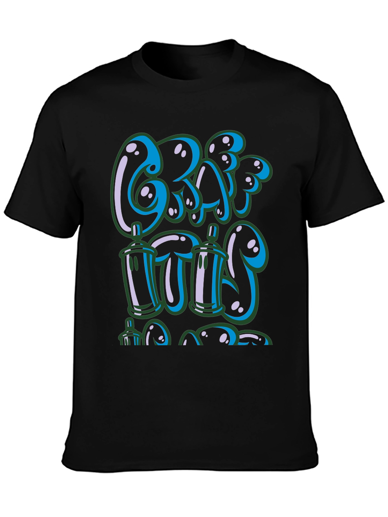 Graffiti Style Graphic Tee - Street Art Design