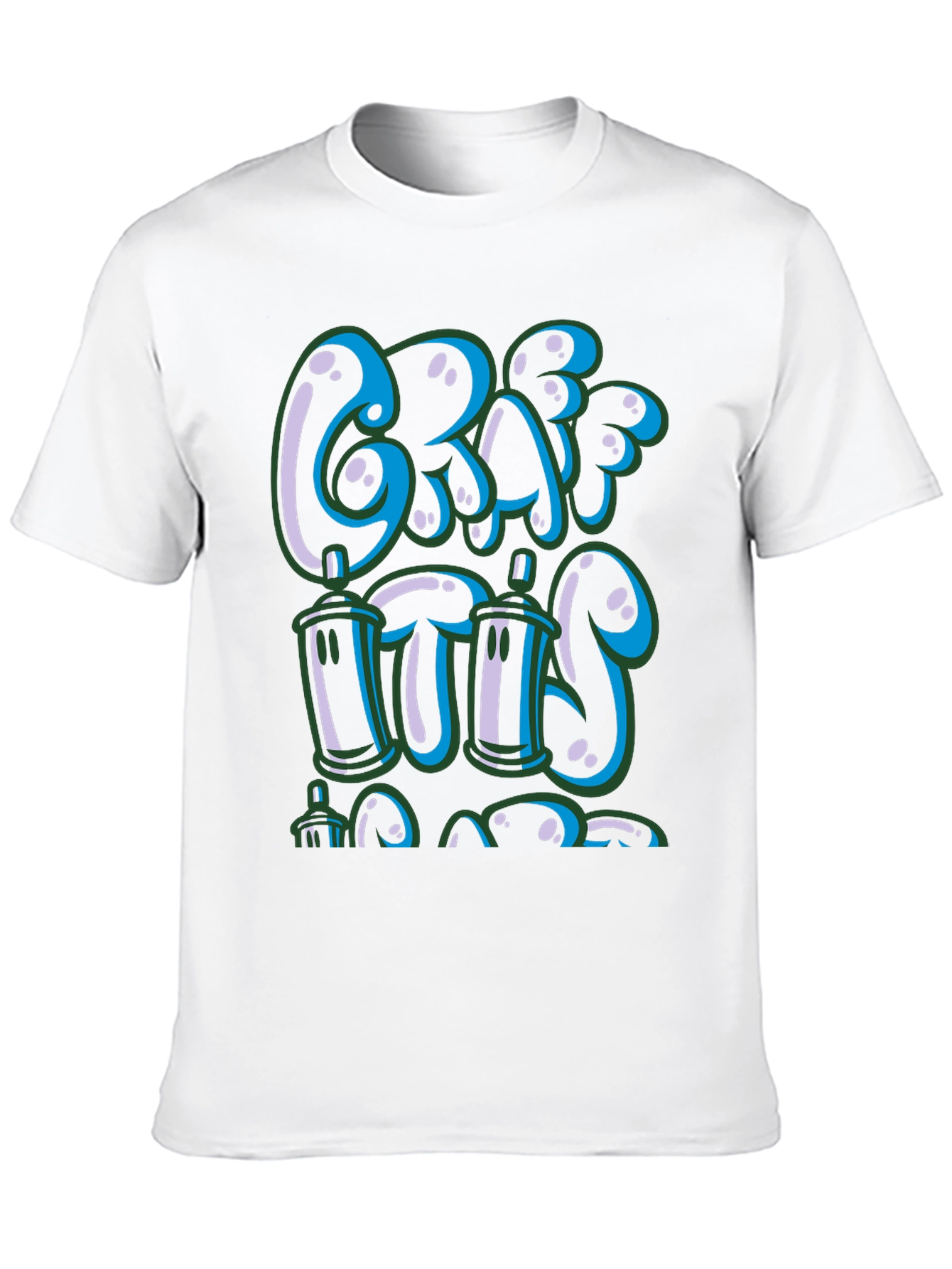 Graffiti Style Graphic Tee - Street Art Design