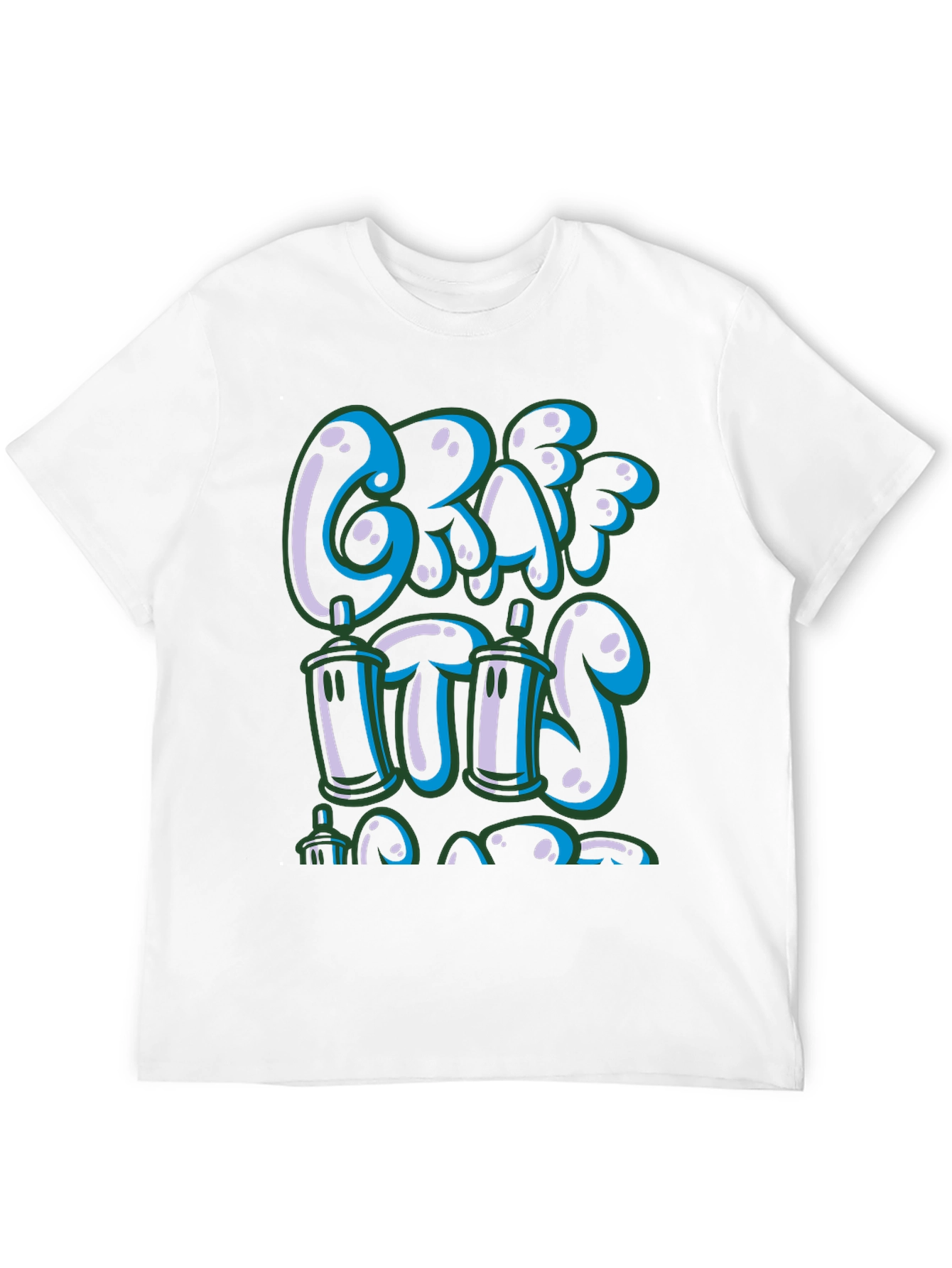 Graffiti Style Graphic Tee - Street Art Design
