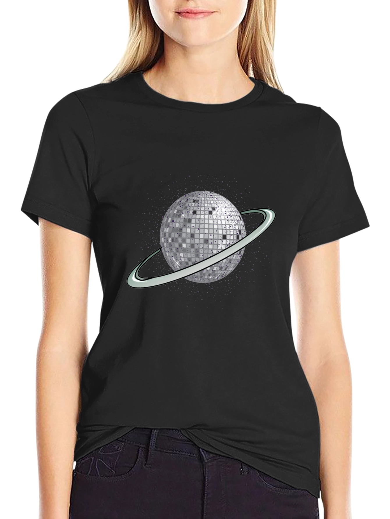 Saturn Disco Ball T-Shirt