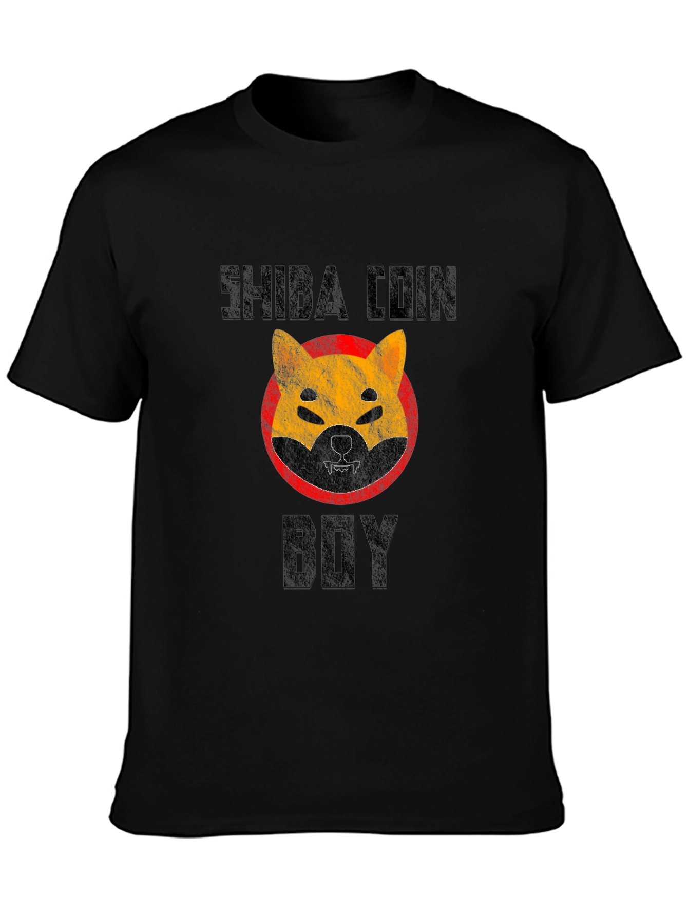 Shiba Coin Boy Graphic T-Shirt