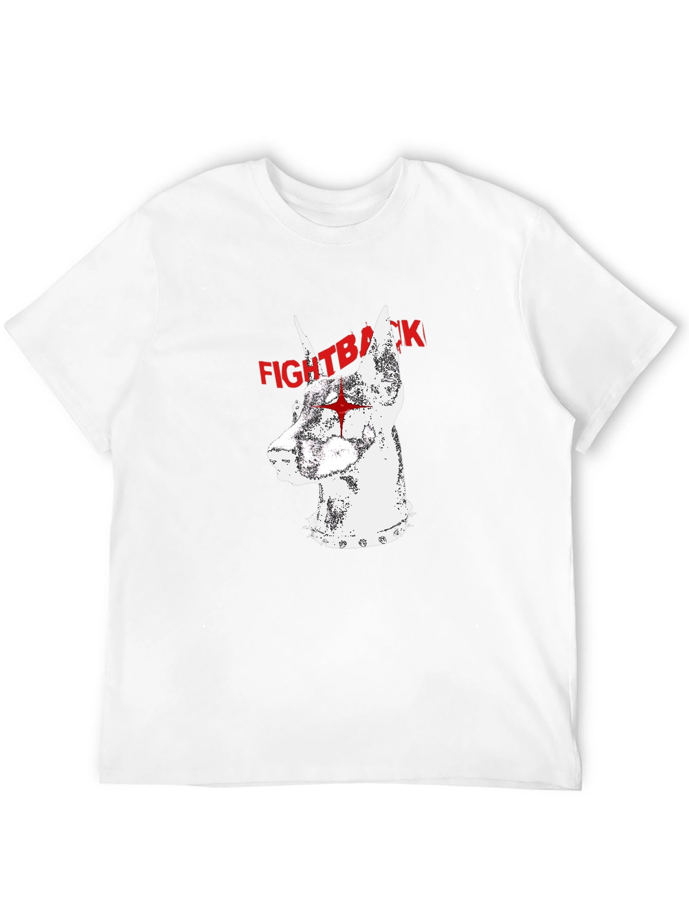 Fight Back Doberman Graphic T-Shirt