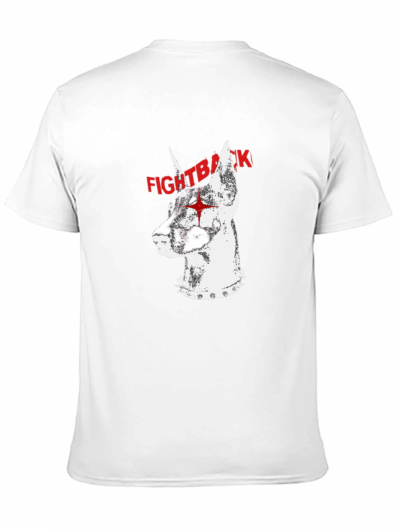 Fight Back Doberman Graphic T-Shirt