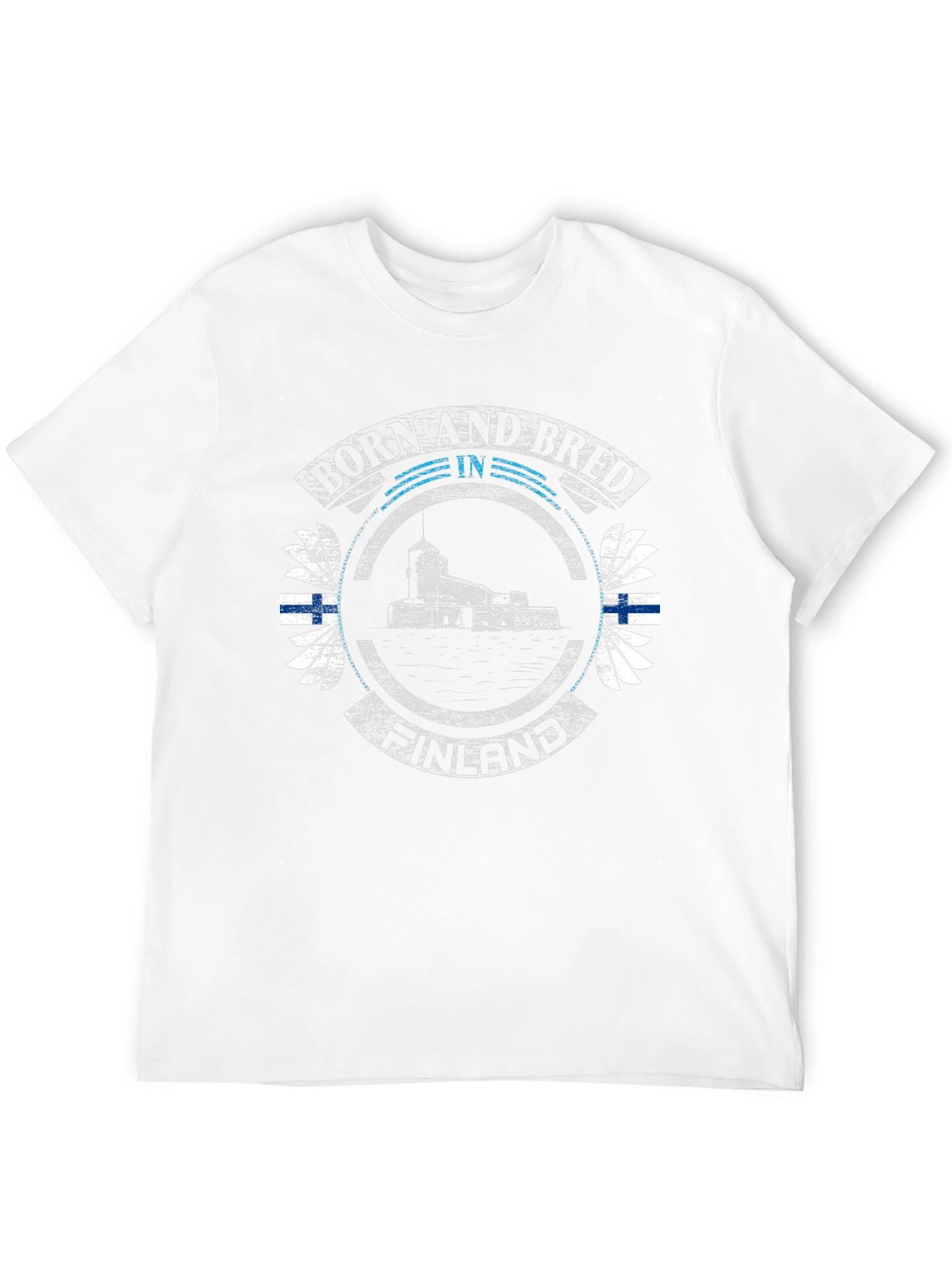 Born and Bred in Finland Graphic T-Shirt