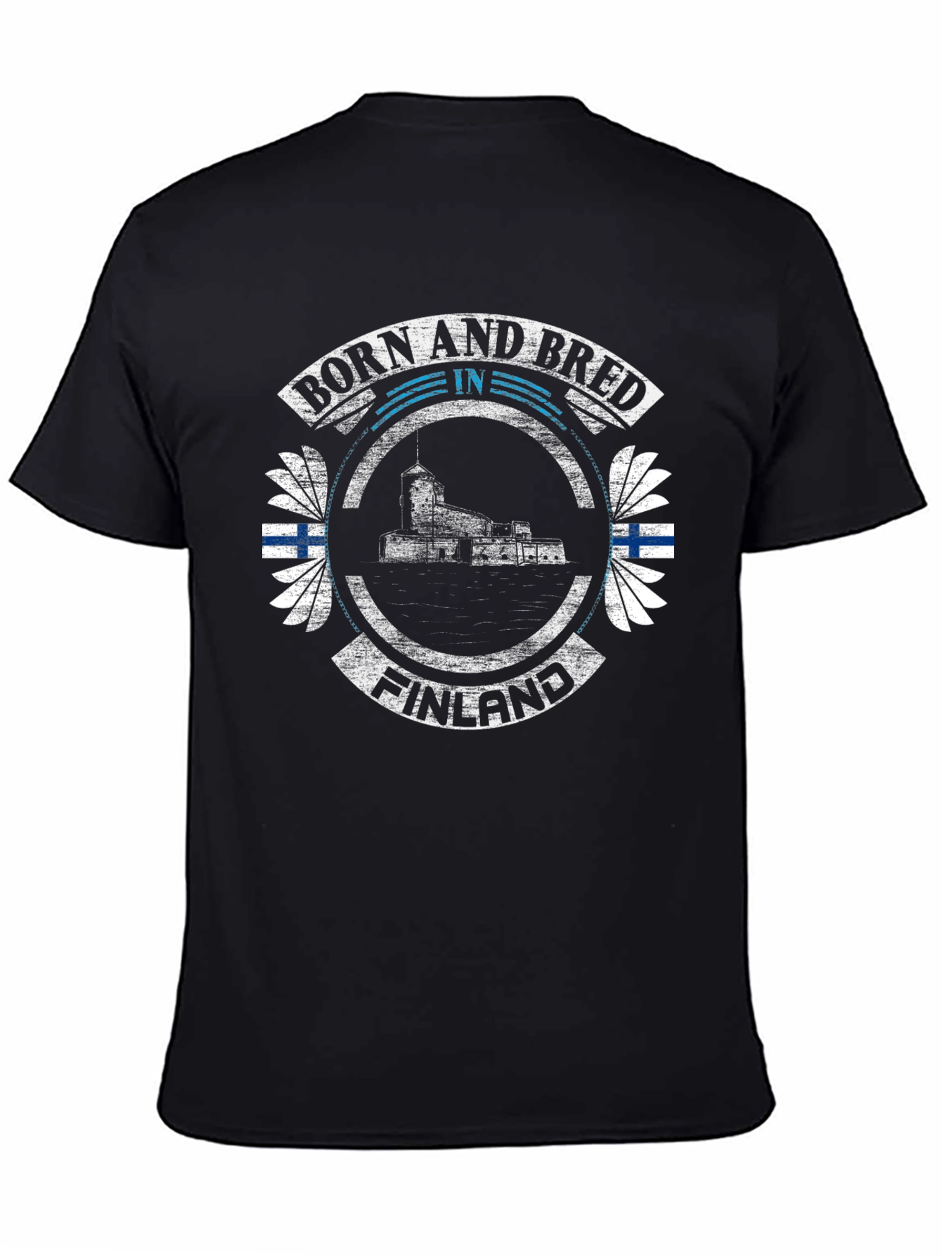 Born and Bred in Finland Graphic T-Shirt