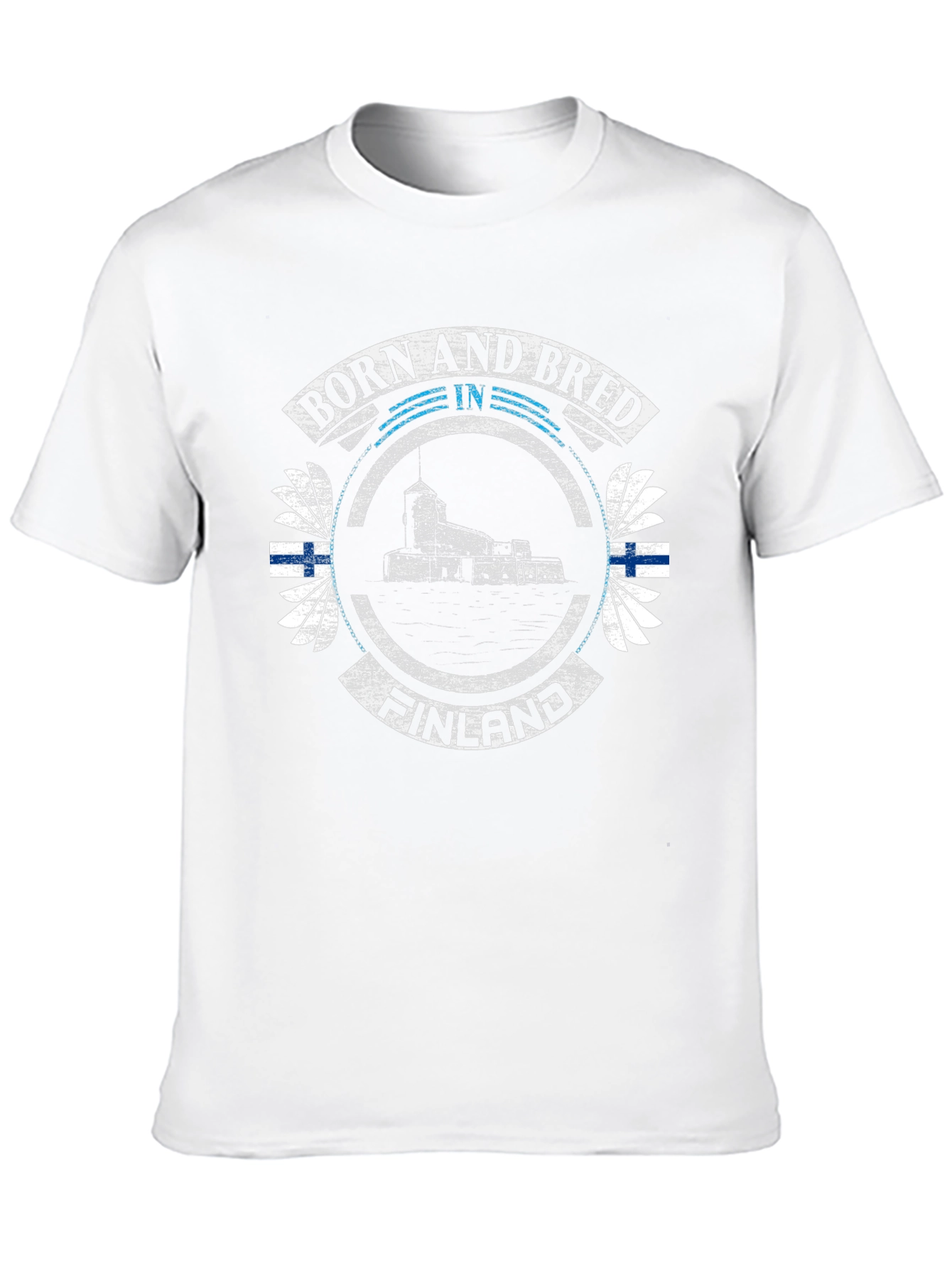 Born and Bred in Finland Graphic T-Shirt