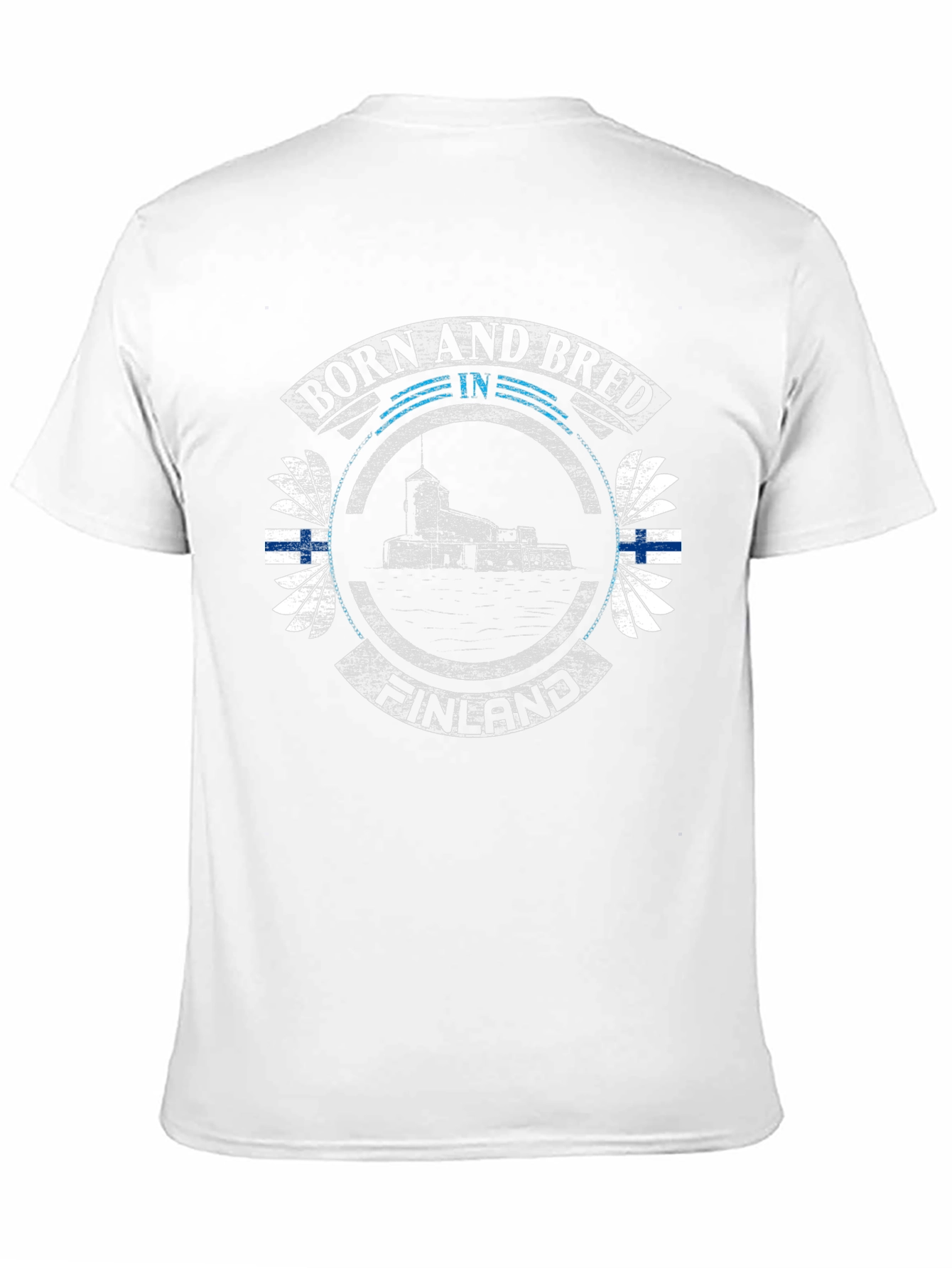 Born and Bred in Finland Graphic T-Shirt