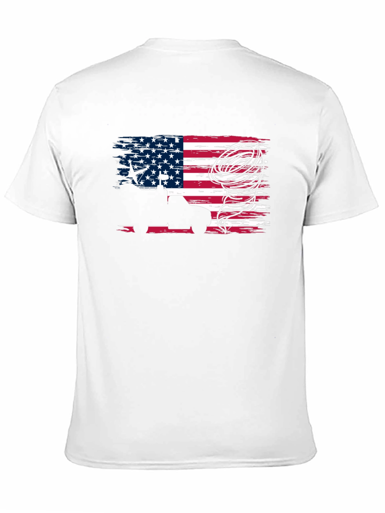 American Flag Truck & Tornado T-Shirt