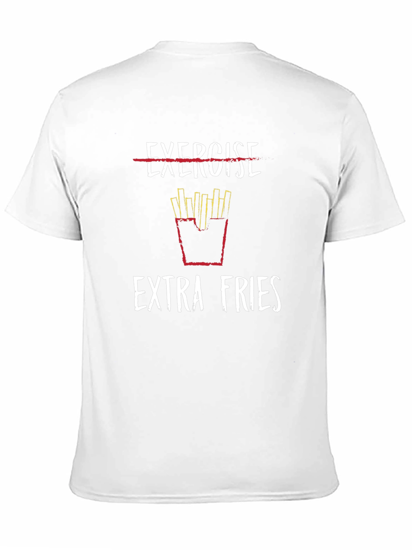 Extra Fries Graphic Tee - Funny Foodie T-Shirt