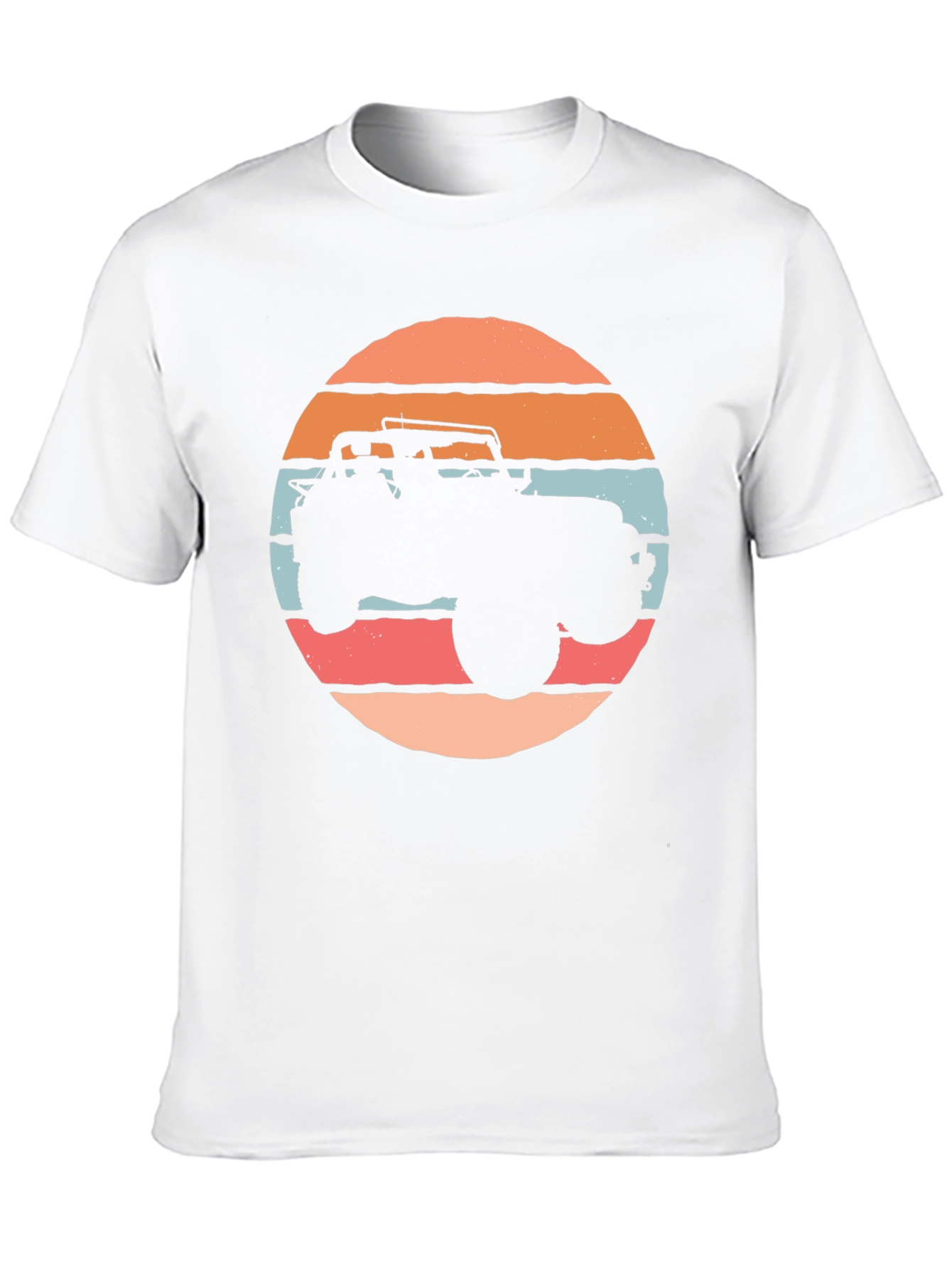 Retro Jeep Silhouette Graphic Tee