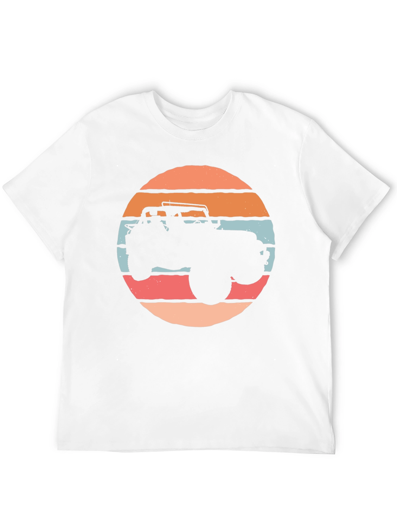 Retro Jeep Silhouette Graphic Tee