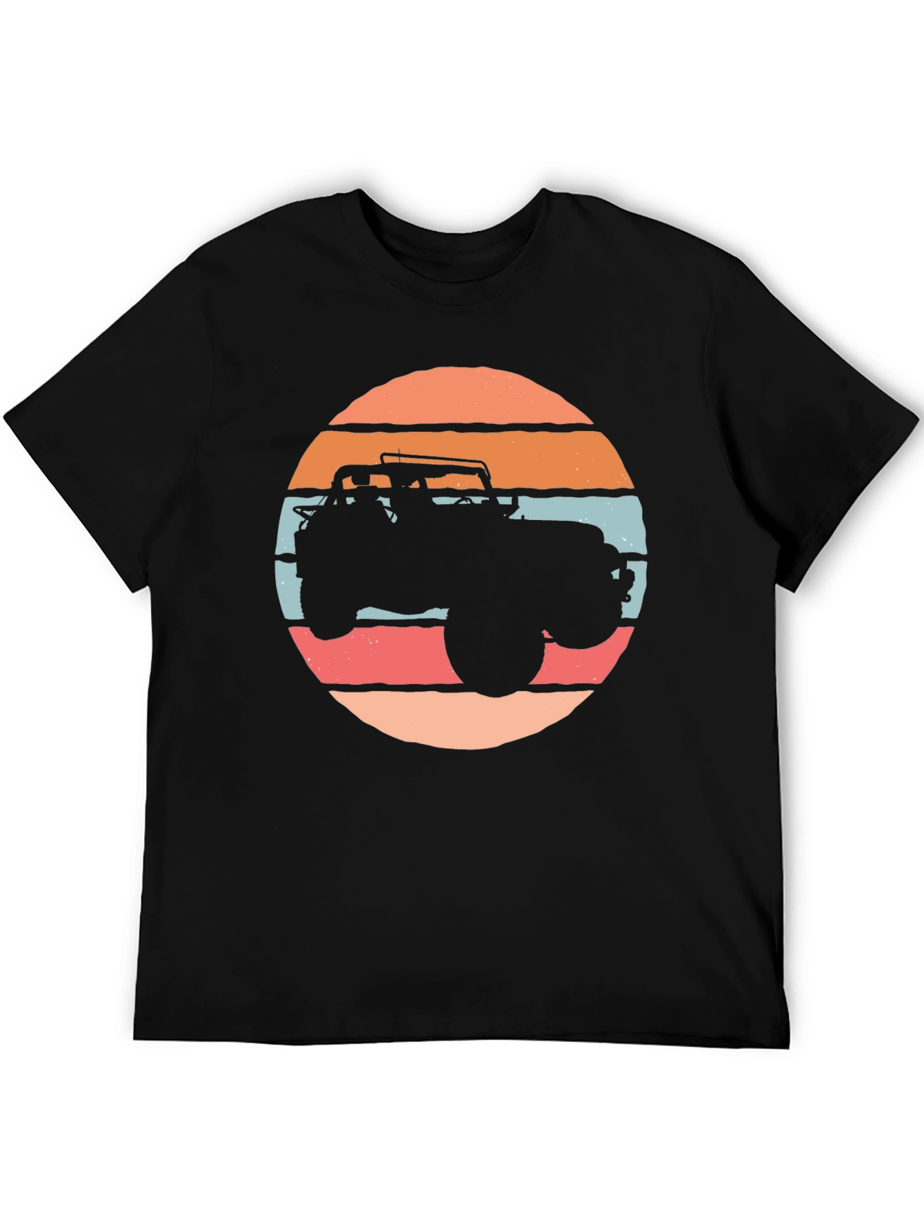 Retro Jeep Silhouette Graphic Tee