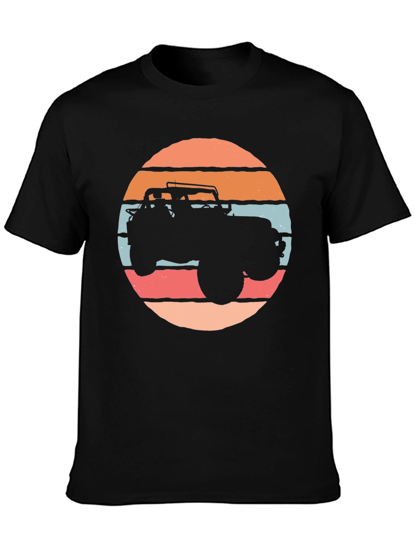 Retro Jeep Silhouette Graphic Tee