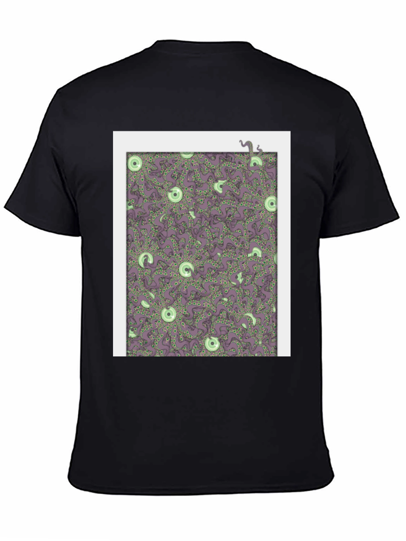 Tentacle Pattern T-Shirt - Unique Graphic Tee