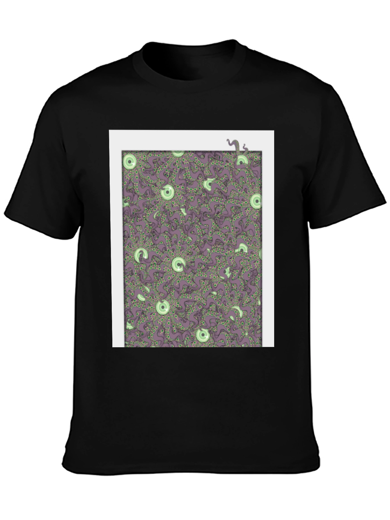 Tentacle Pattern T-Shirt - Unique Graphic Tee