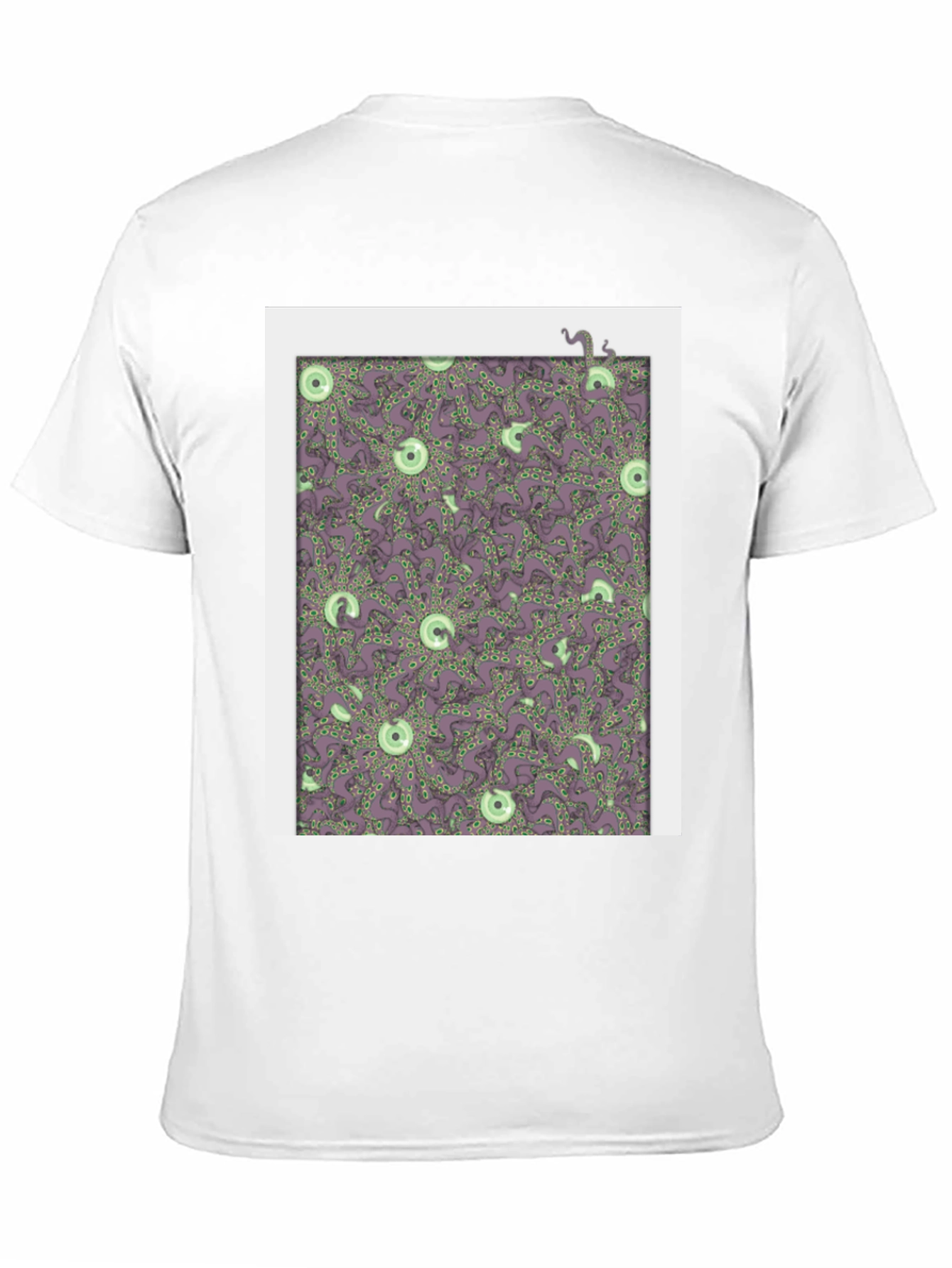 Tentacle Pattern T-Shirt - Unique Graphic Tee