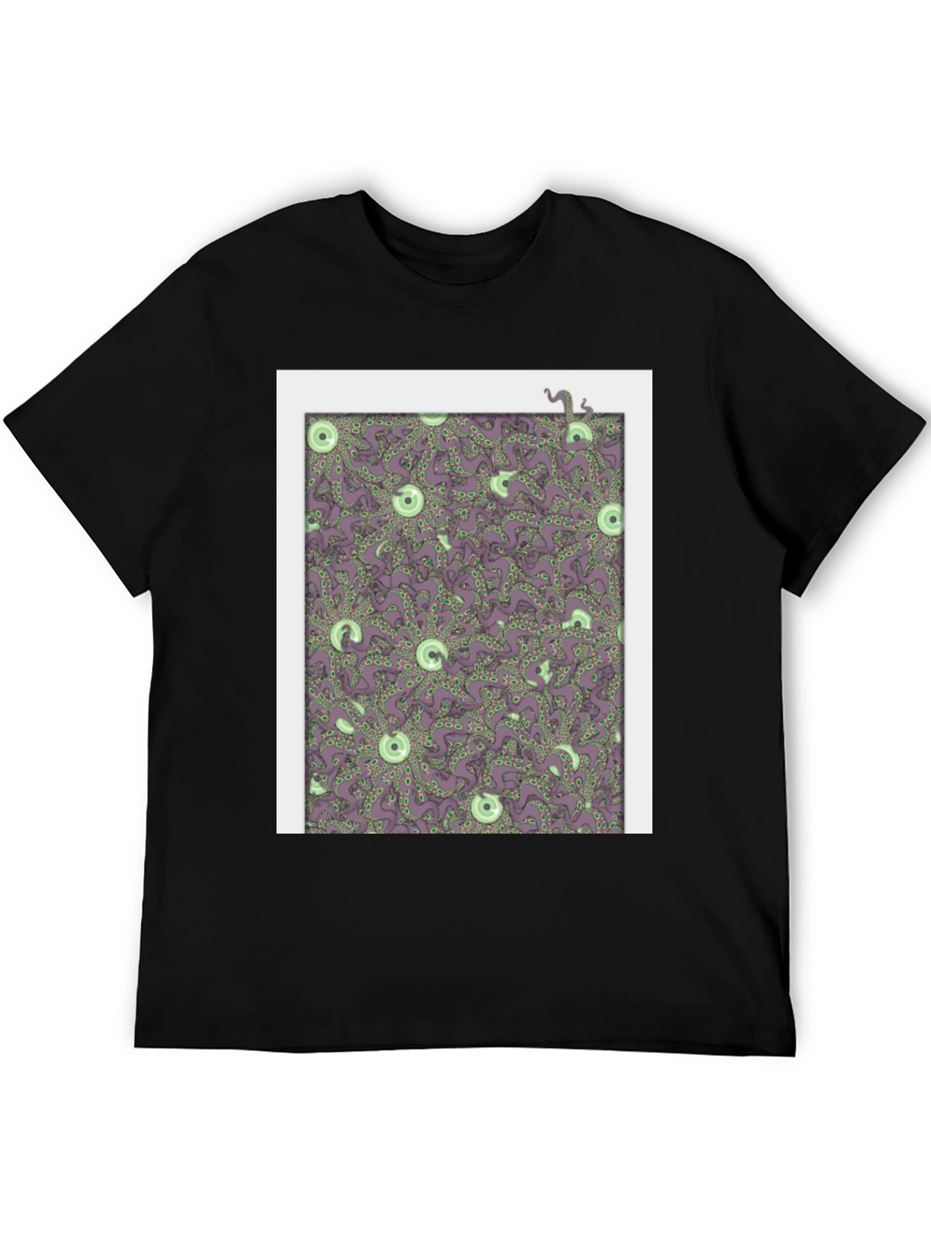 Tentacle Pattern T-Shirt - Unique Graphic Tee