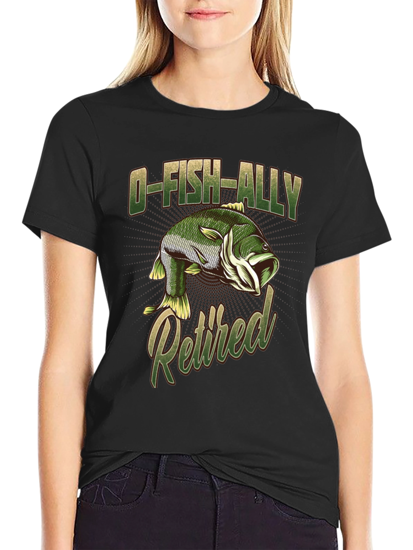 O-FISH-ALLY Retired Graphic Tee - Fishing Lover T-Shirt