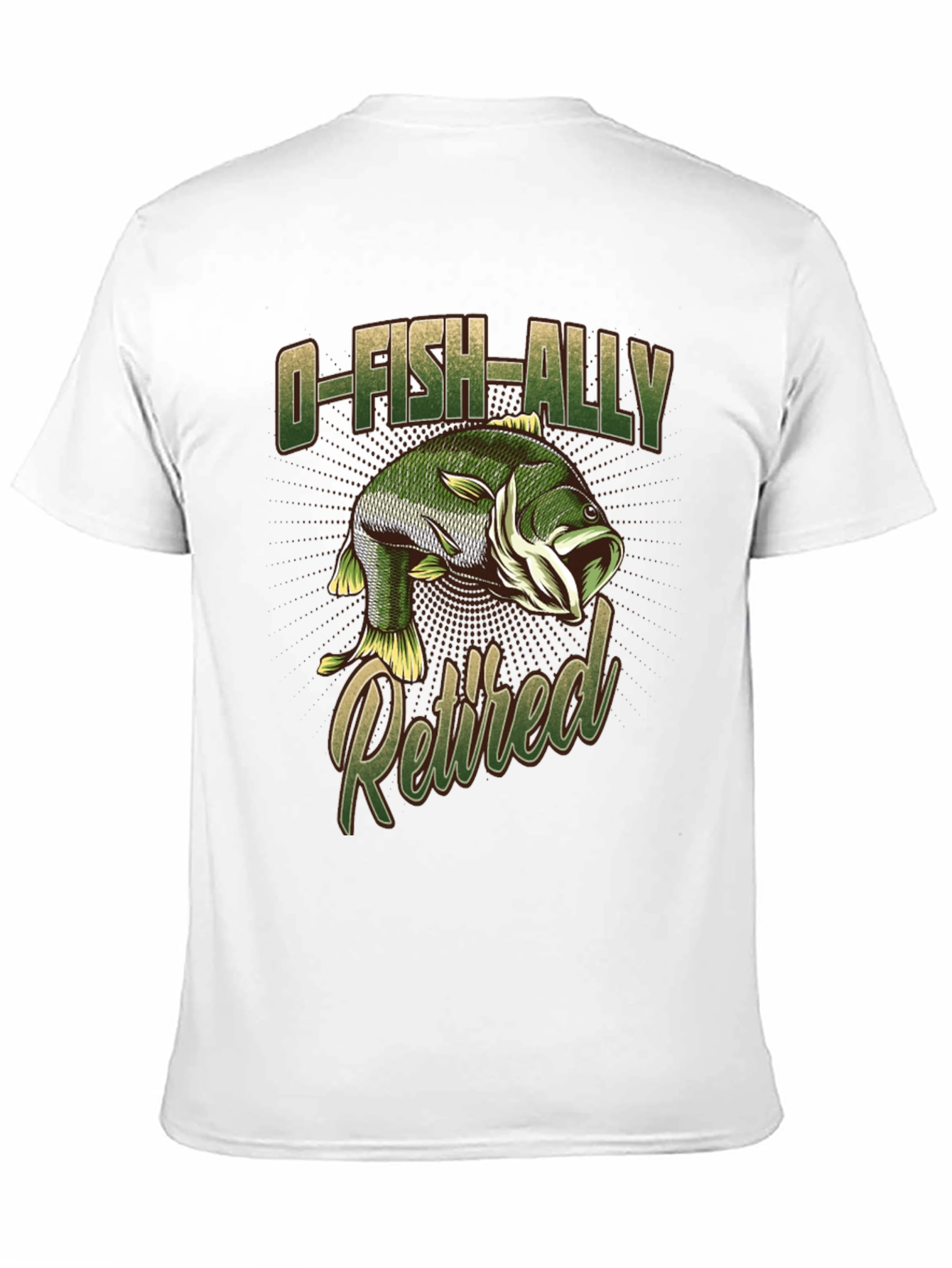 O-FISH-ALLY Retired Graphic Tee - Fishing Lover T-Shirt