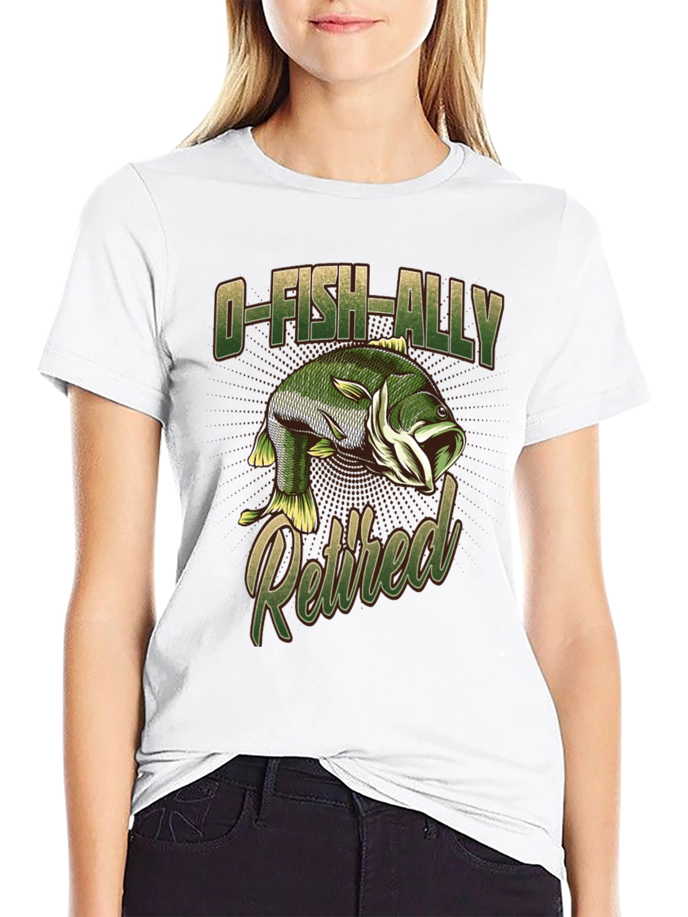 O-FISH-ALLY Retired Graphic Tee - Fishing Lover T-Shirt