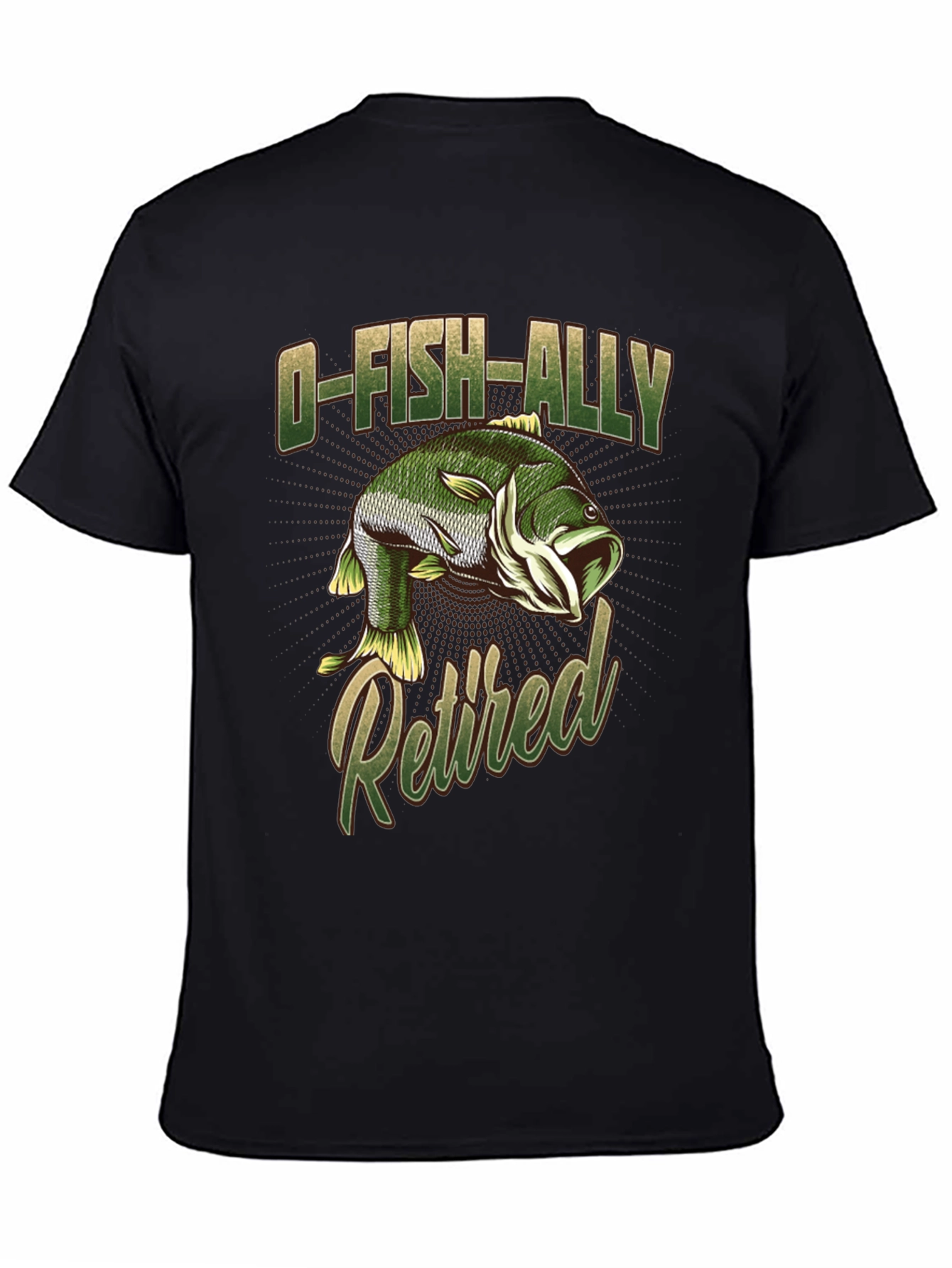 O-FISH-ALLY Retired Graphic Tee - Fishing Lover T-Shirt