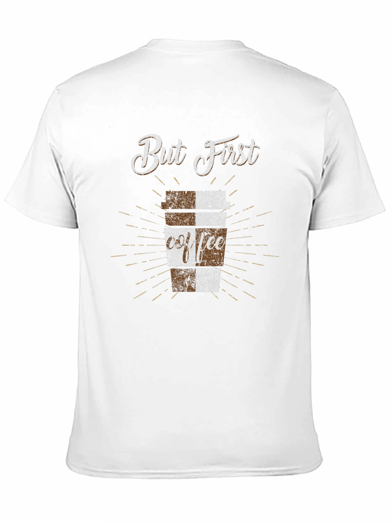 But First Coffee T-Shirt - Black Graphic Tee