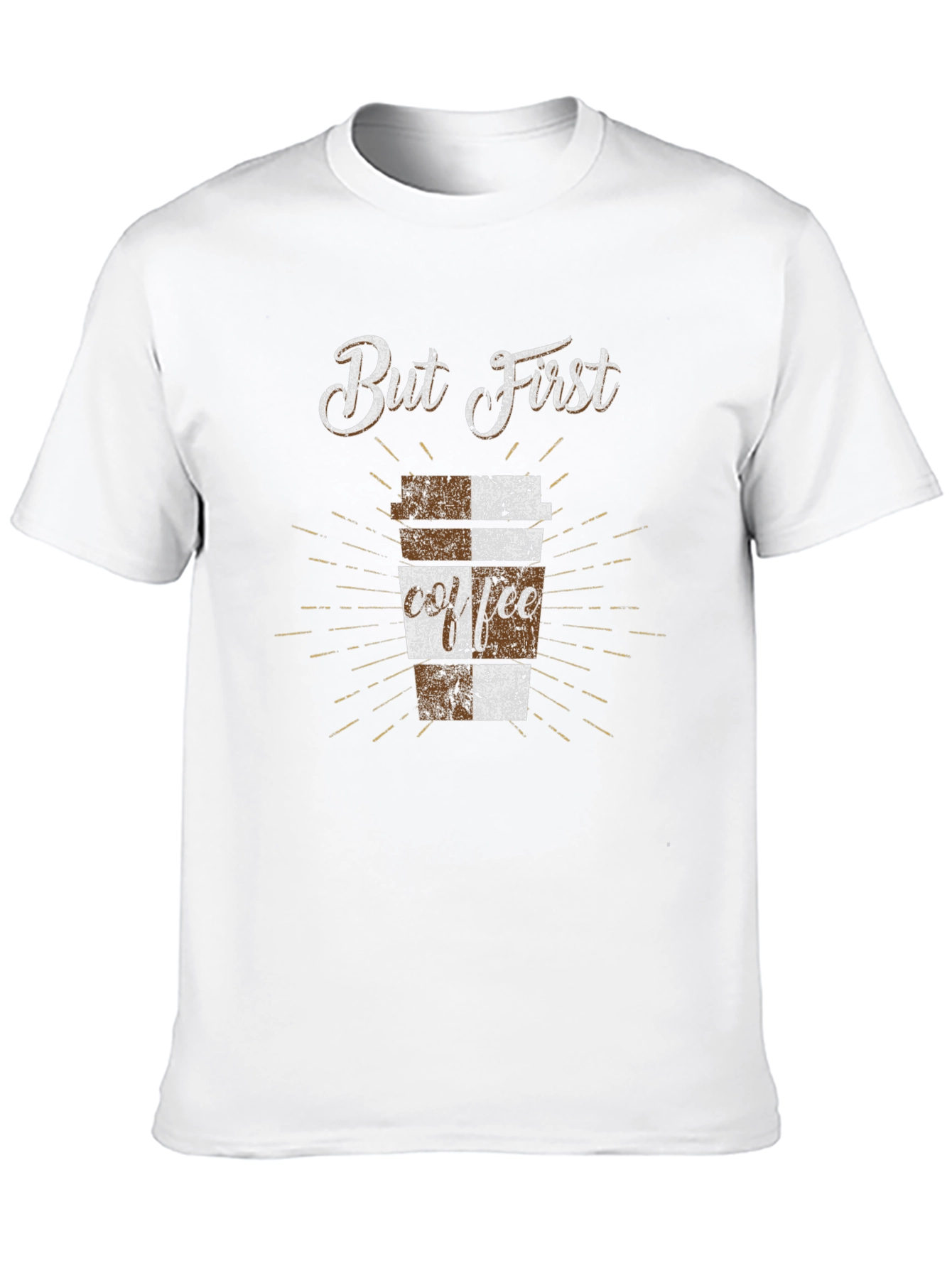 But First Coffee T-Shirt - Black Graphic Tee