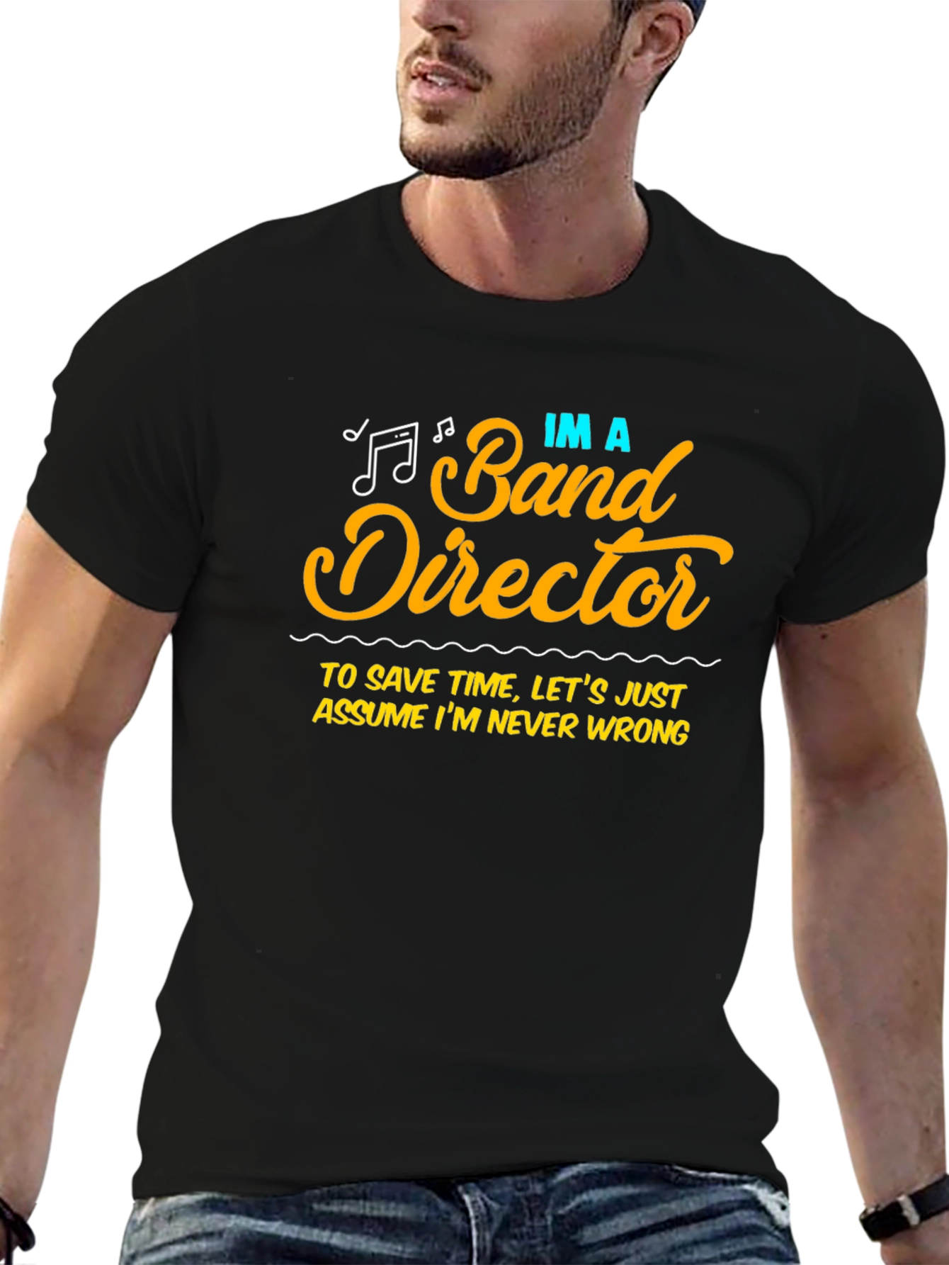 Band Director Graphic Tee - Funny Music T-Shirt