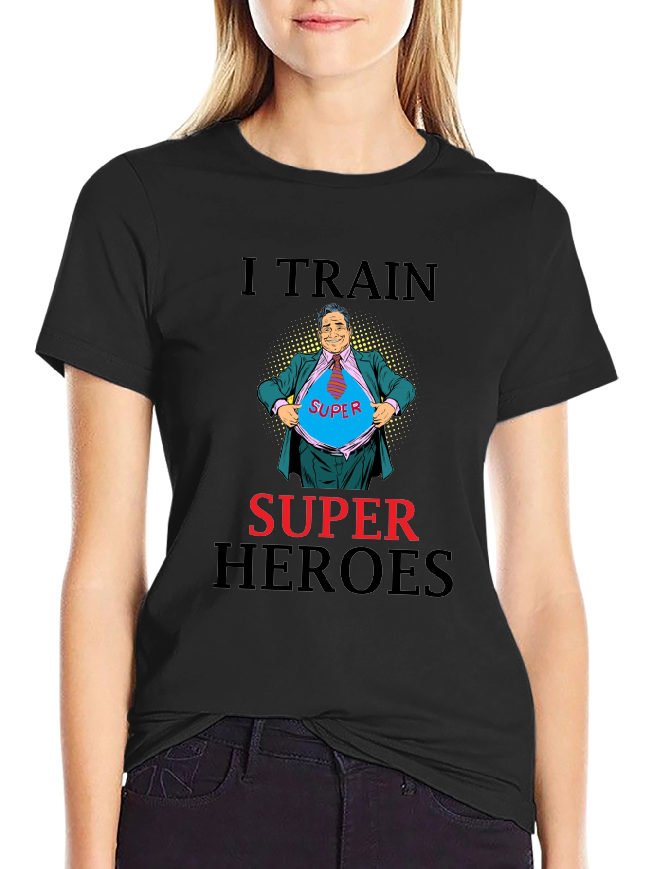 I Train Super Heroes T-Shirt